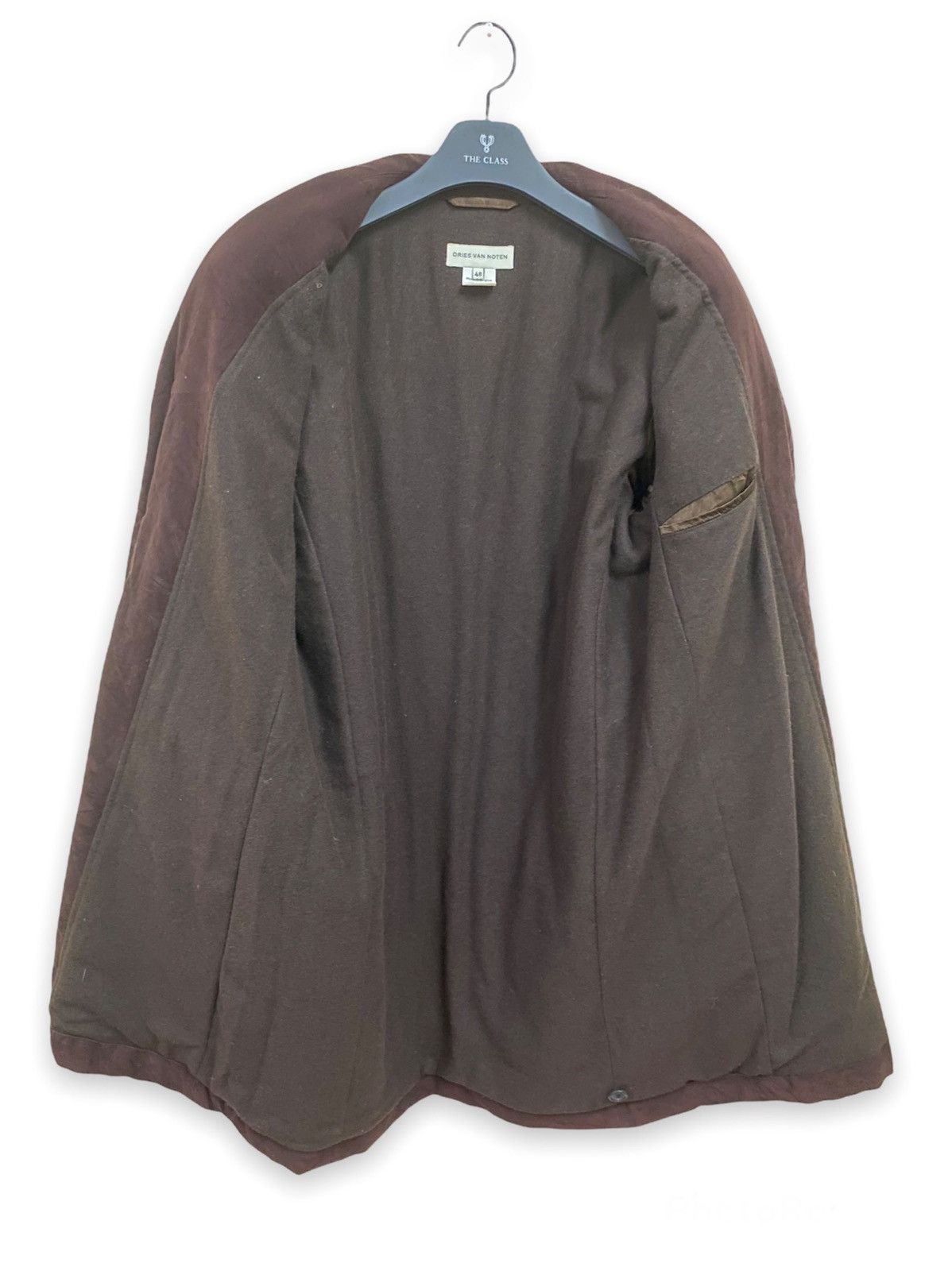 Dries Van Noten Dries Van Noten Velvet Longcoat Jacket Size US M / EU 48-50 / 2 - 4 Thumbnail
