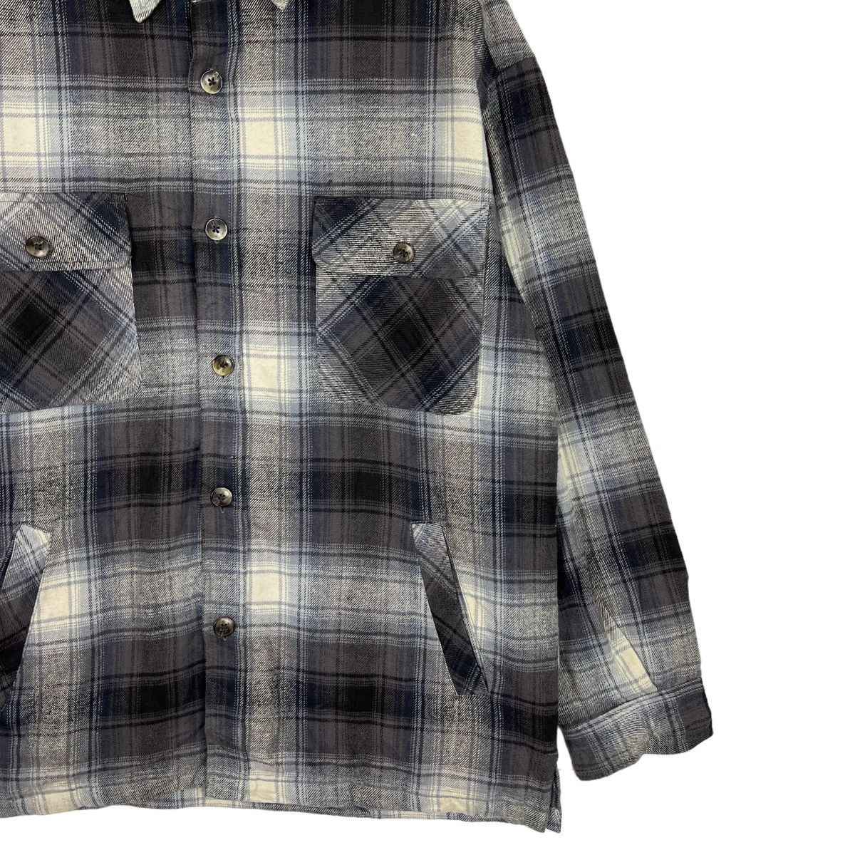 Flannel × Japanese Brand 🔥 RALPH ETON PLAID CPO SHIRT JACKET Size US M / EU 48-50 / 2 - 4 Thumbnail