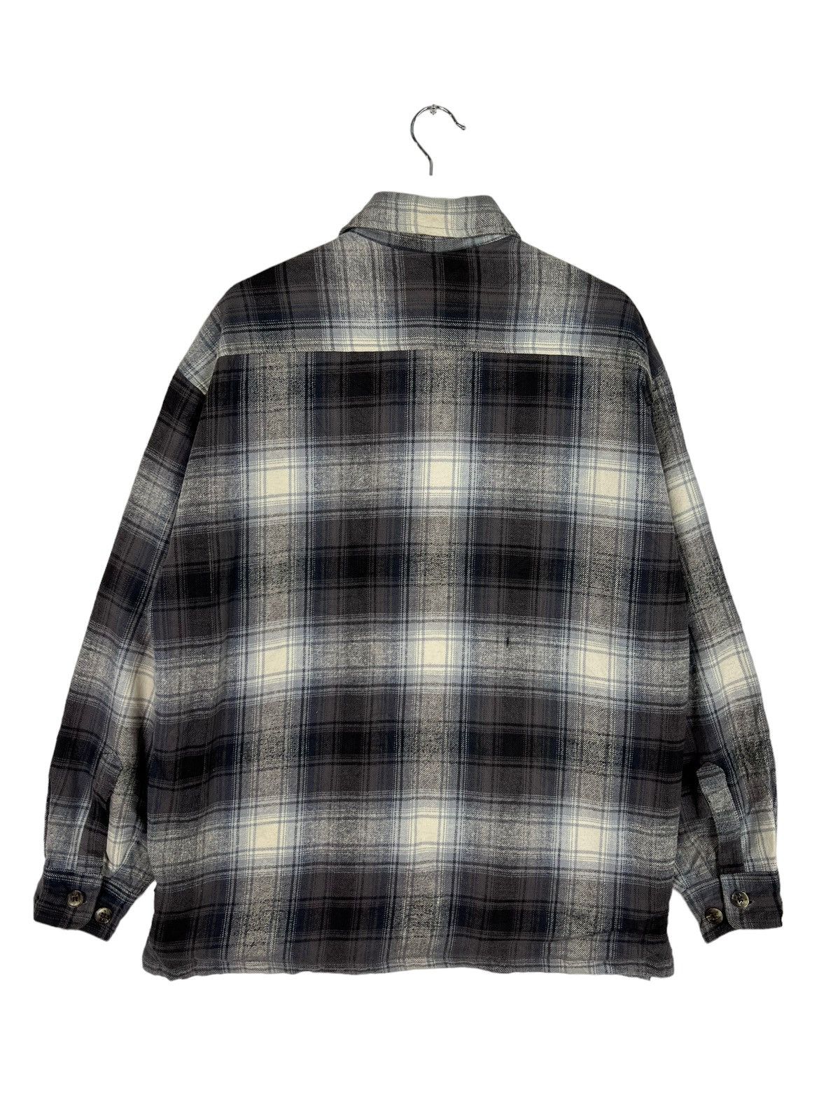 Flannel × Japanese Brand 🔥 RALPH ETON PLAID CPO SHIRT JACKET Size US M / EU 48-50 / 2 - 8 Thumbnail