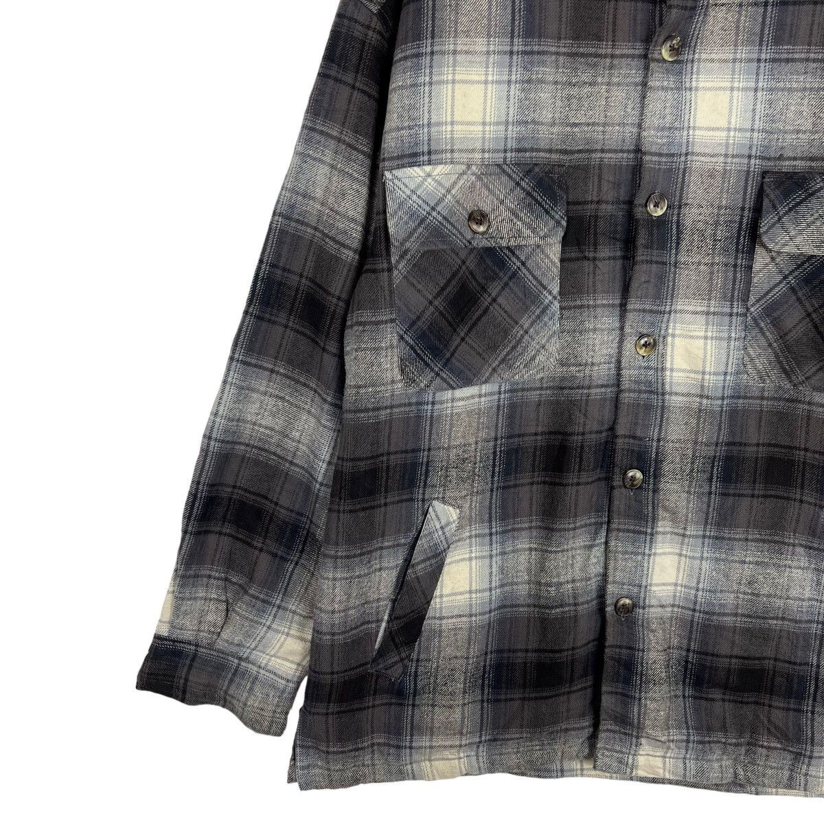 Flannel × Japanese Brand 🔥 RALPH ETON PLAID CPO SHIRT JACKET Size US M / EU 48-50 / 2 - 2 Thumbnail