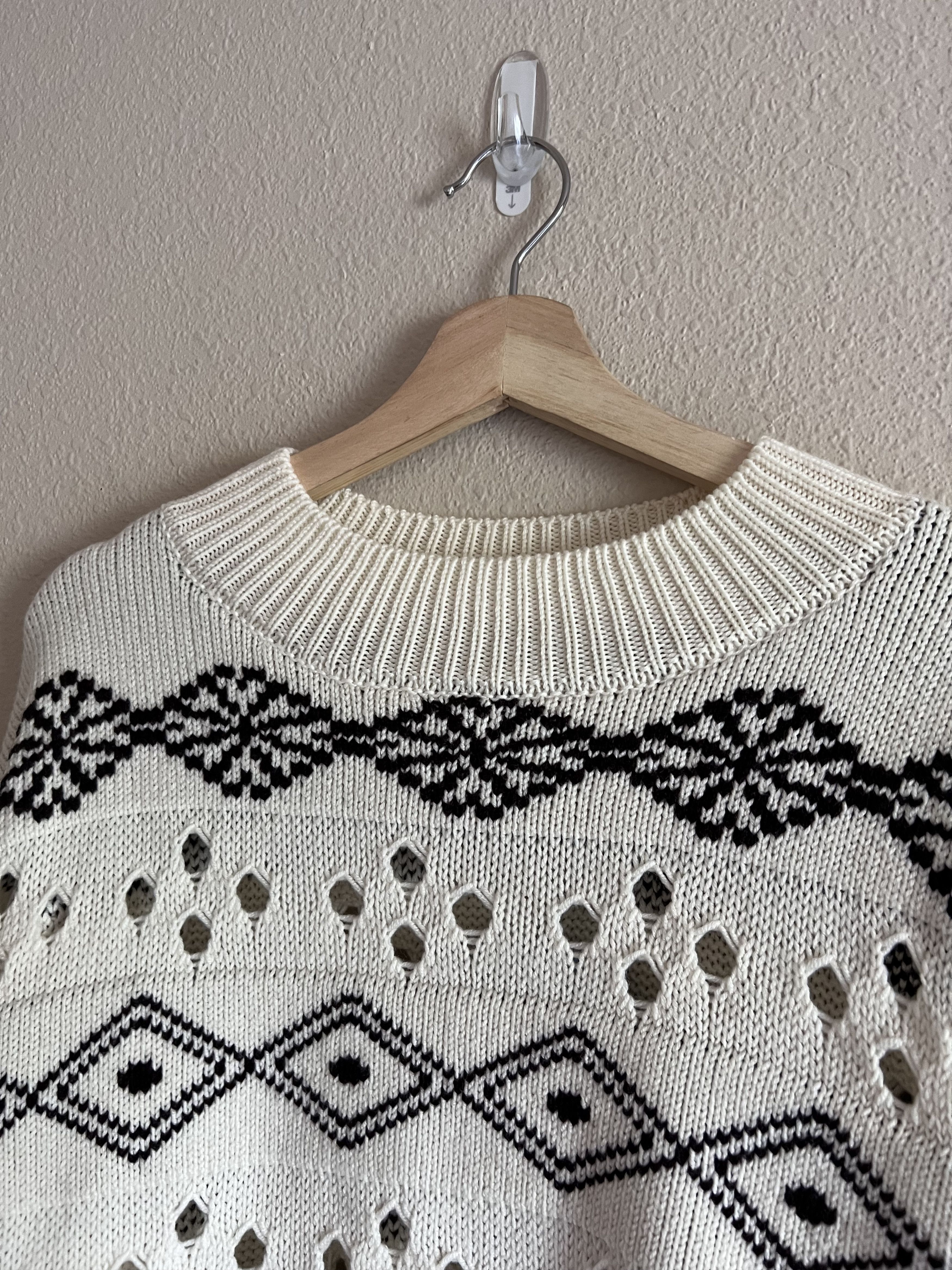 Namacheko Namacheko Solin Crewneck Wool Sweater in Ecru White Size US L / EU 52-54 / 3 - 2 Thumbnail