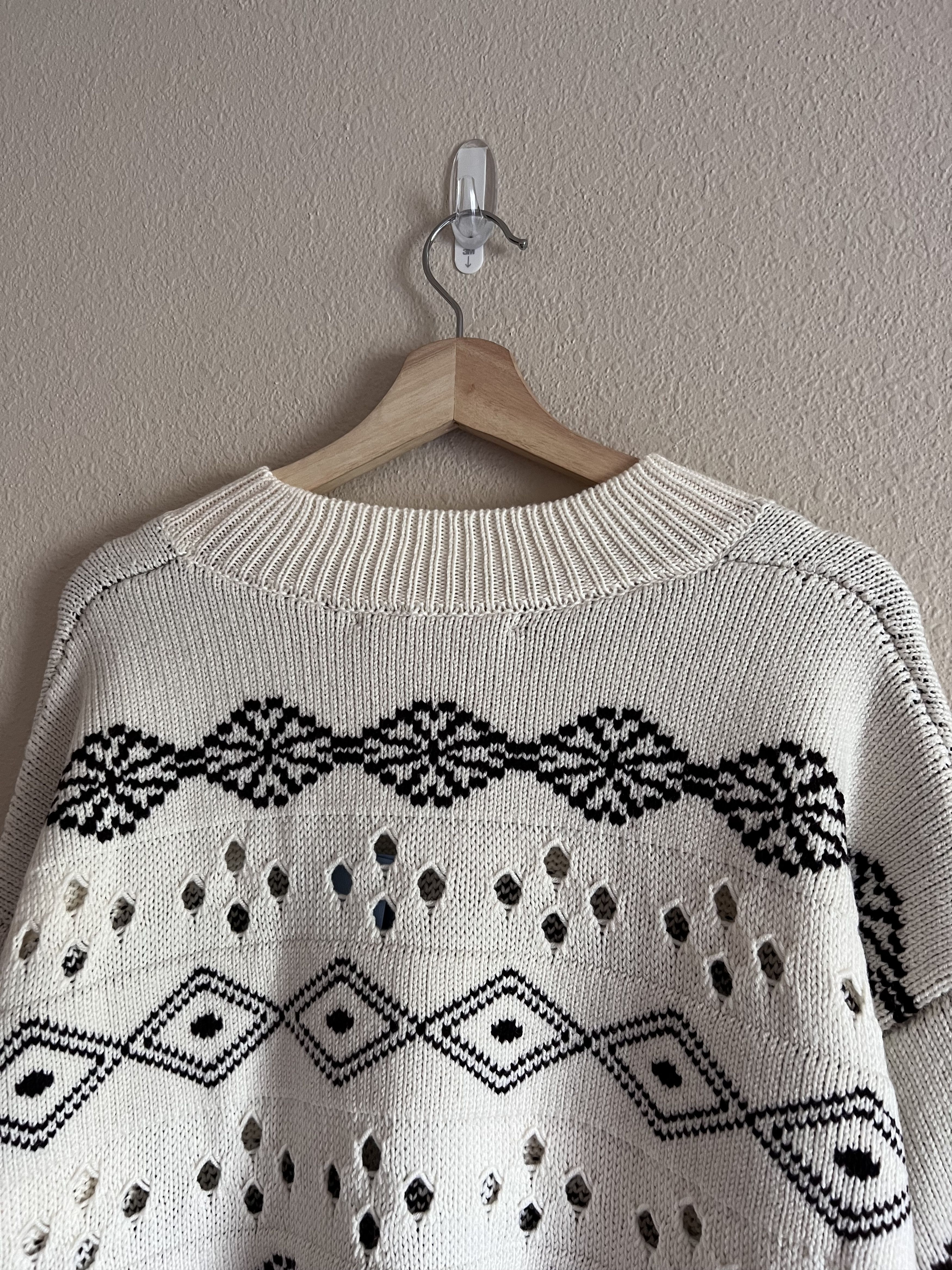 Namacheko Namacheko Solin Crewneck Wool Sweater in Ecru White Size US L / EU 52-54 / 3 - 6 Thumbnail