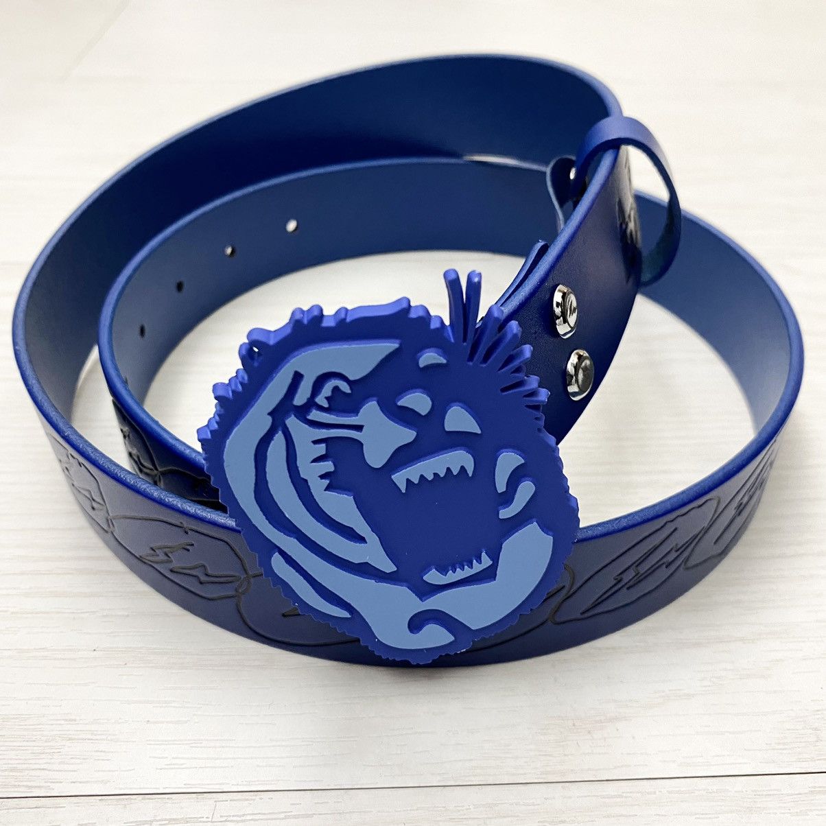 Travis Scott Cactus Jack x Fragment Design Tiger belts Travis Scott