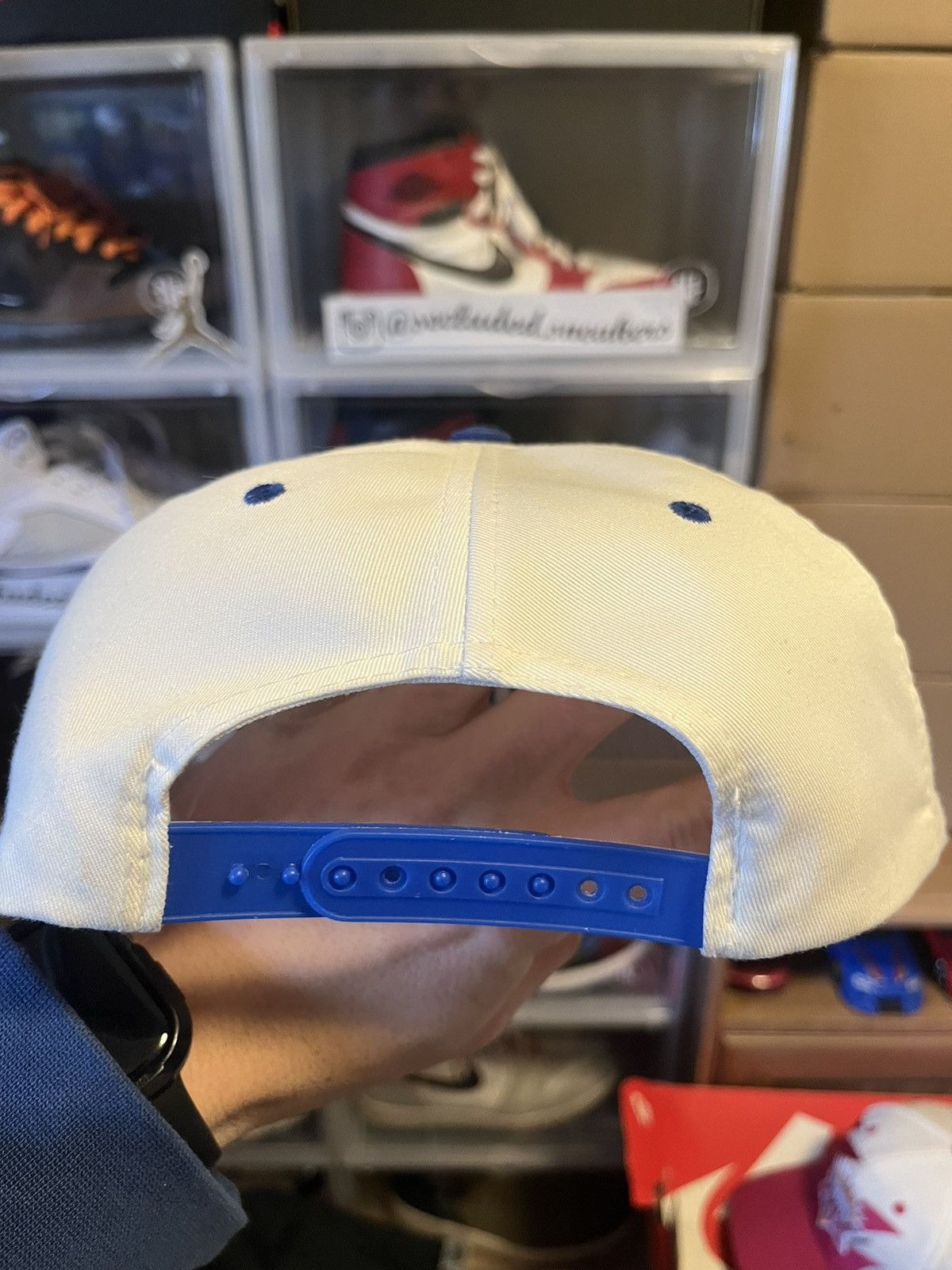 NHL Edmonton Oilers Sharktooth Snapback RARE Size ONE SIZE - 4 Thumbnail