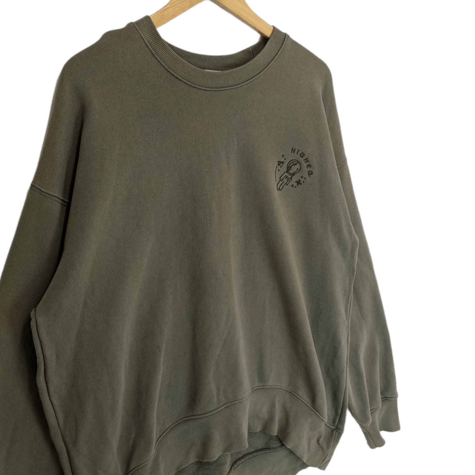 Japanese Brand Korean HIGHER Astronaut Astro Jumper Sweatshirt Size US XL / EU 56 / 4 - 3 Thumbnail