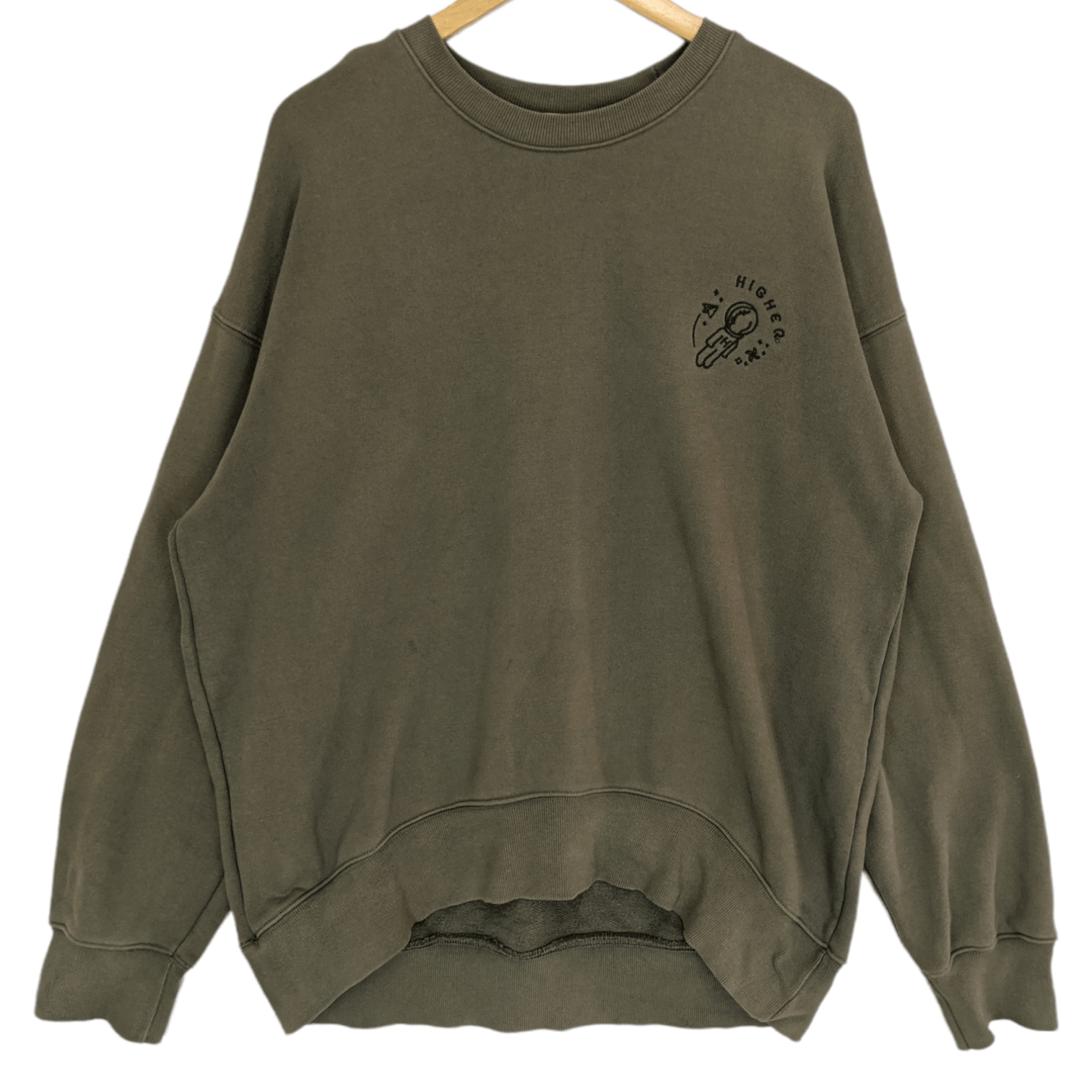 Japanese Brand Korean HIGHER Astronaut Astro Jumper Sweatshirt Size US XL / EU 56 / 4 - 2 Thumbnail