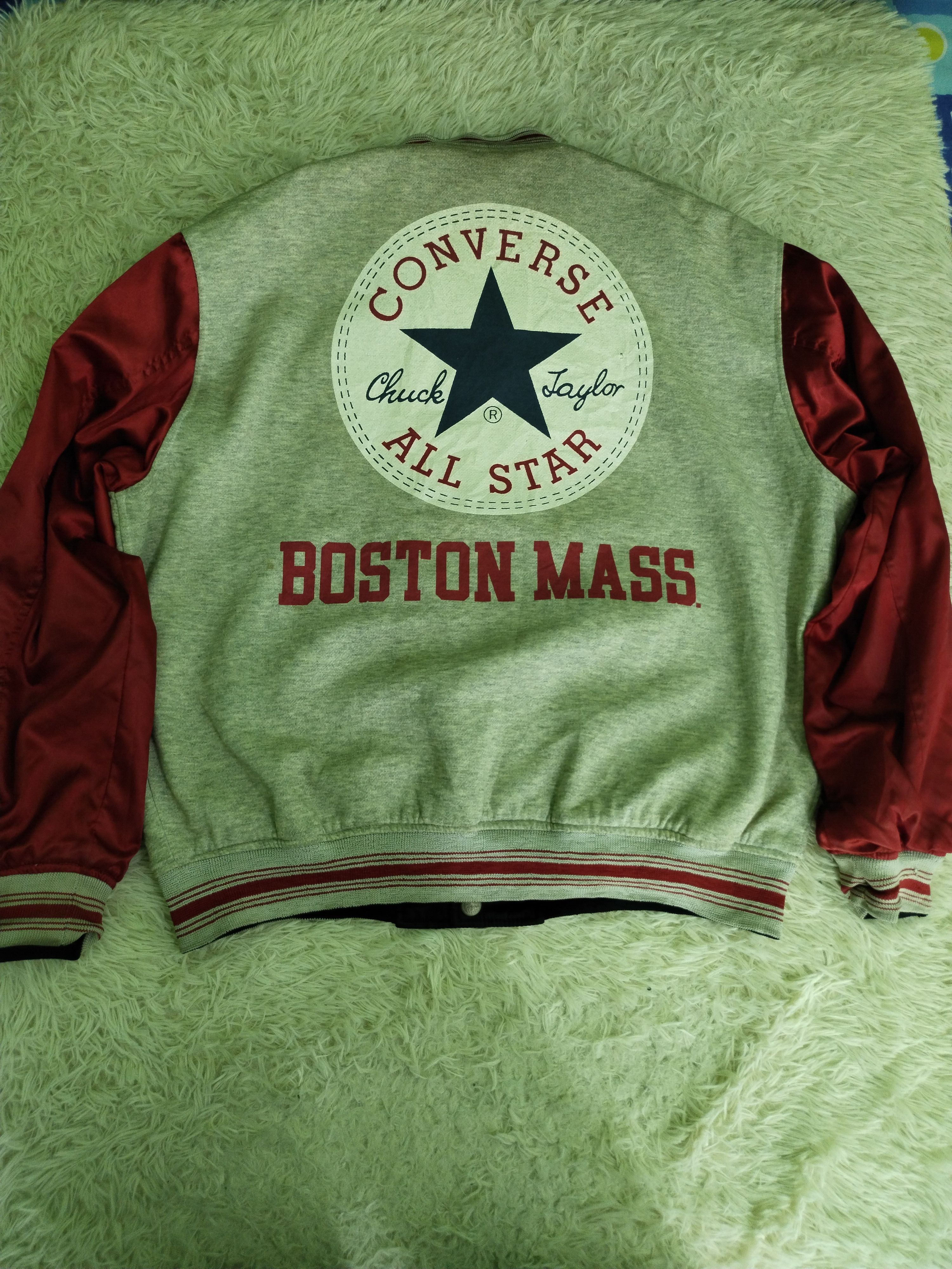 Converse × Vintage VINTAGE CONVERSE REVERSIBLE BIG LOGO BOMBER JACKET Size US L / EU 52-54 / 3 - 2 Thumbnail