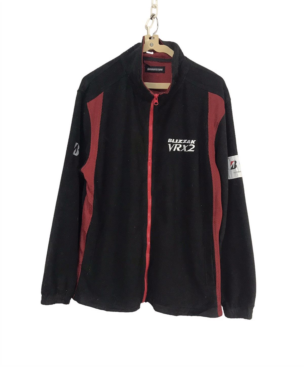 Japanese Brand × Sports Specialties Bridgestone blizzak VRX2 fleece zipper jacket Size US M / EU 48-50 / 2 - 1 Thumbnail