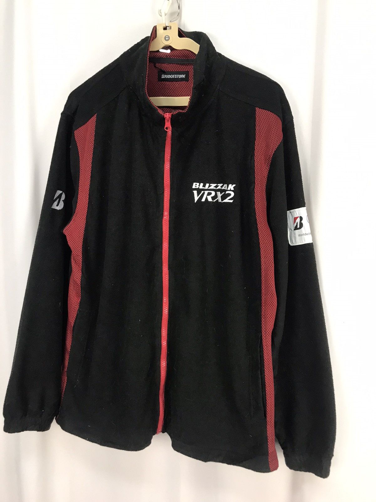 Japanese Brand × Sports Specialties Bridgestone blizzak VRX2 fleece zipper jacket Size US M / EU 48-50 / 2 - 6 Thumbnail