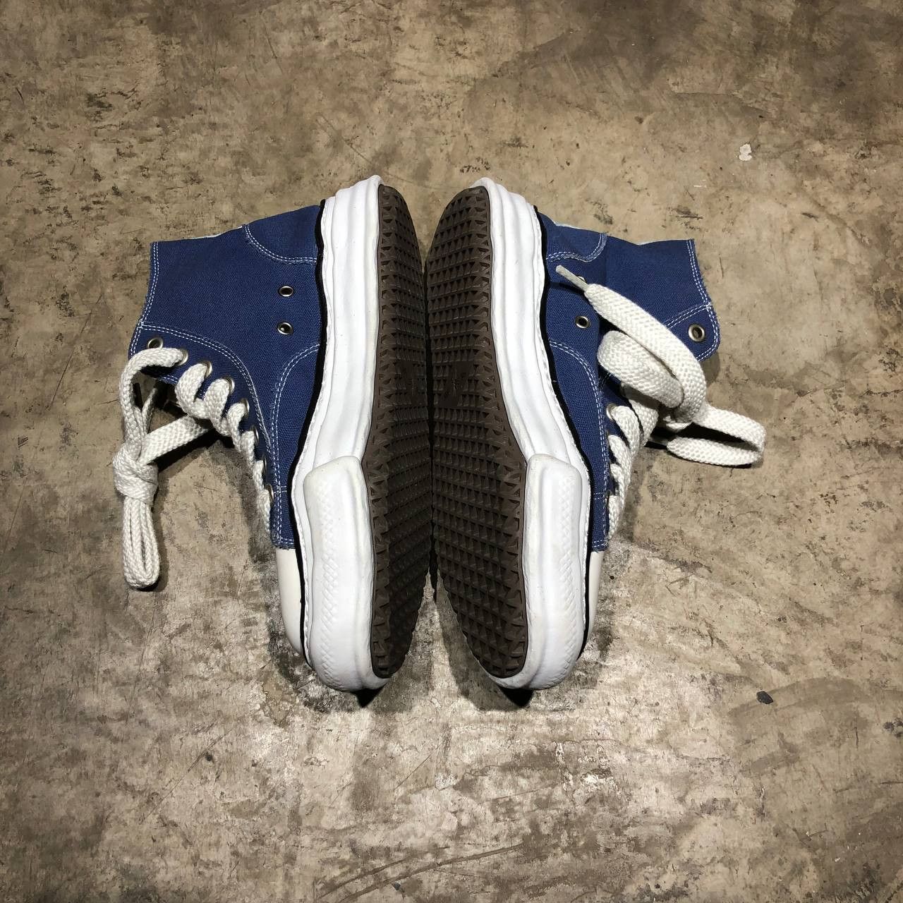Maison MIHARA YASUHIRO Miharayasuhiro Blue High Top sneakers Size US 7 / EU 40 - 2 Thumbnail