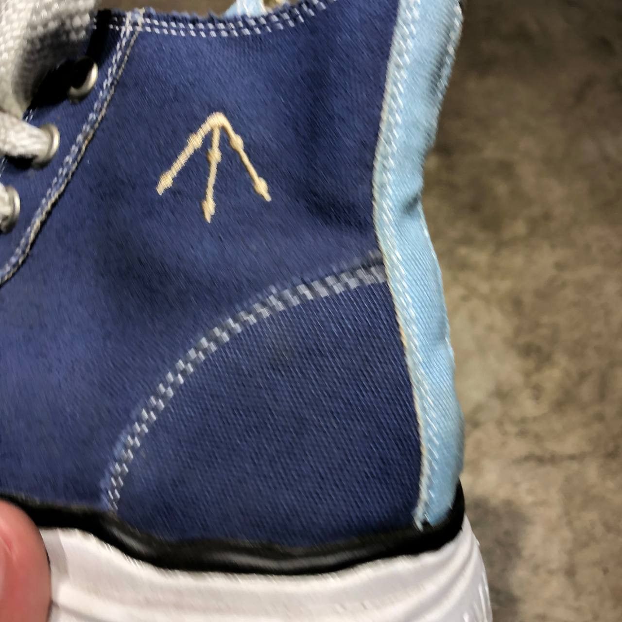 Maison MIHARA YASUHIRO Miharayasuhiro Blue High Top sneakers Size US 7 / EU 40 - 4 Thumbnail