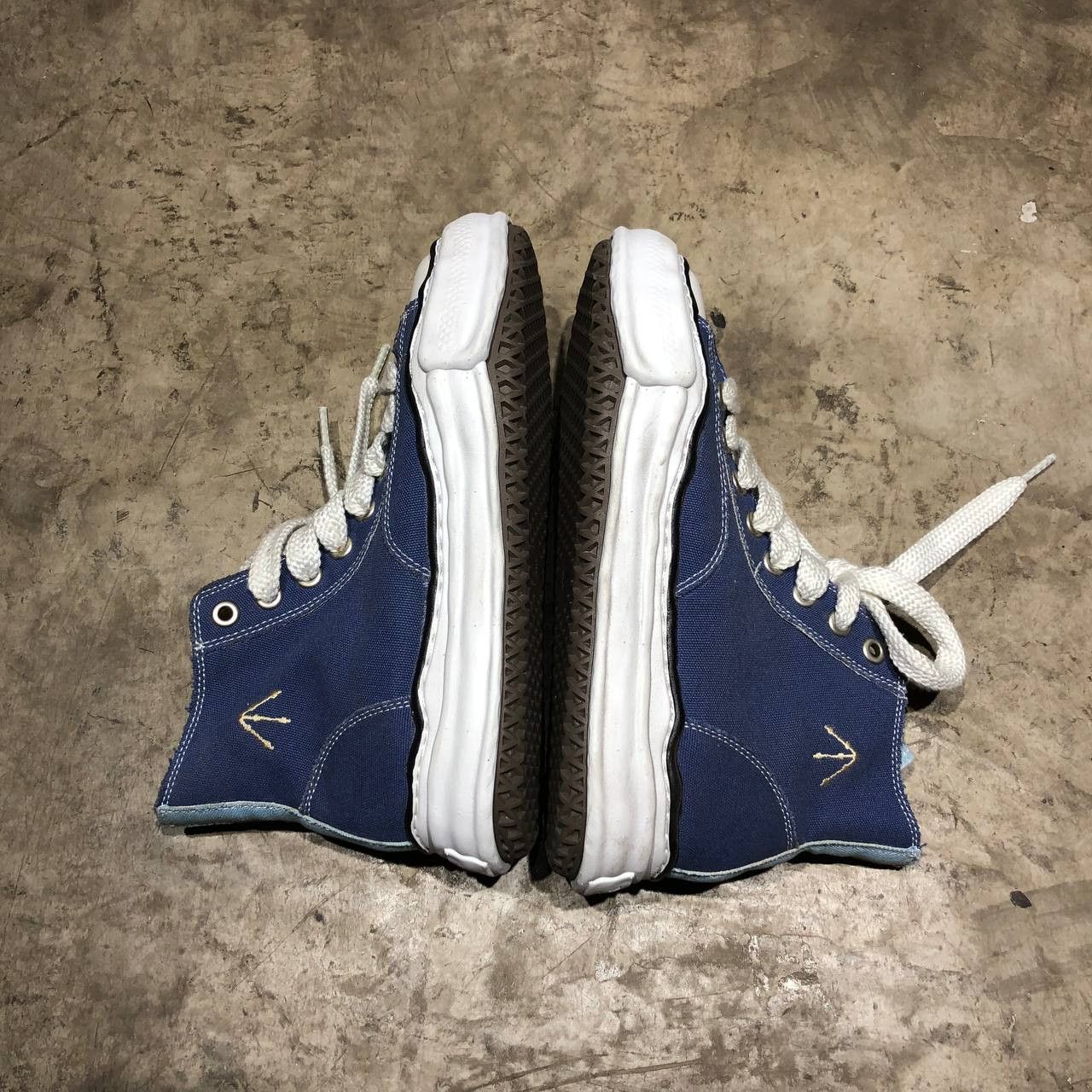 Maison MIHARA YASUHIRO Miharayasuhiro Blue High Top sneakers Size US 7 / EU 40 - 3 Thumbnail