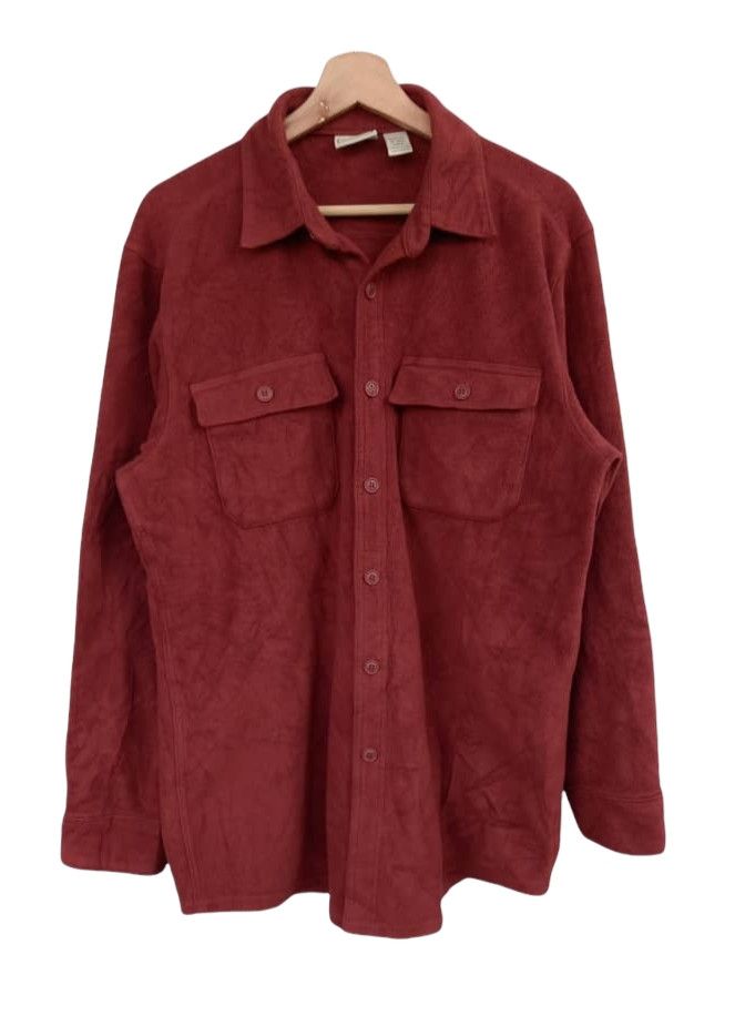 image of L L Bean x The Button Up Vintage L.l. Bean Mohair Long Sleeve in Brown, Men's (Size Medium)