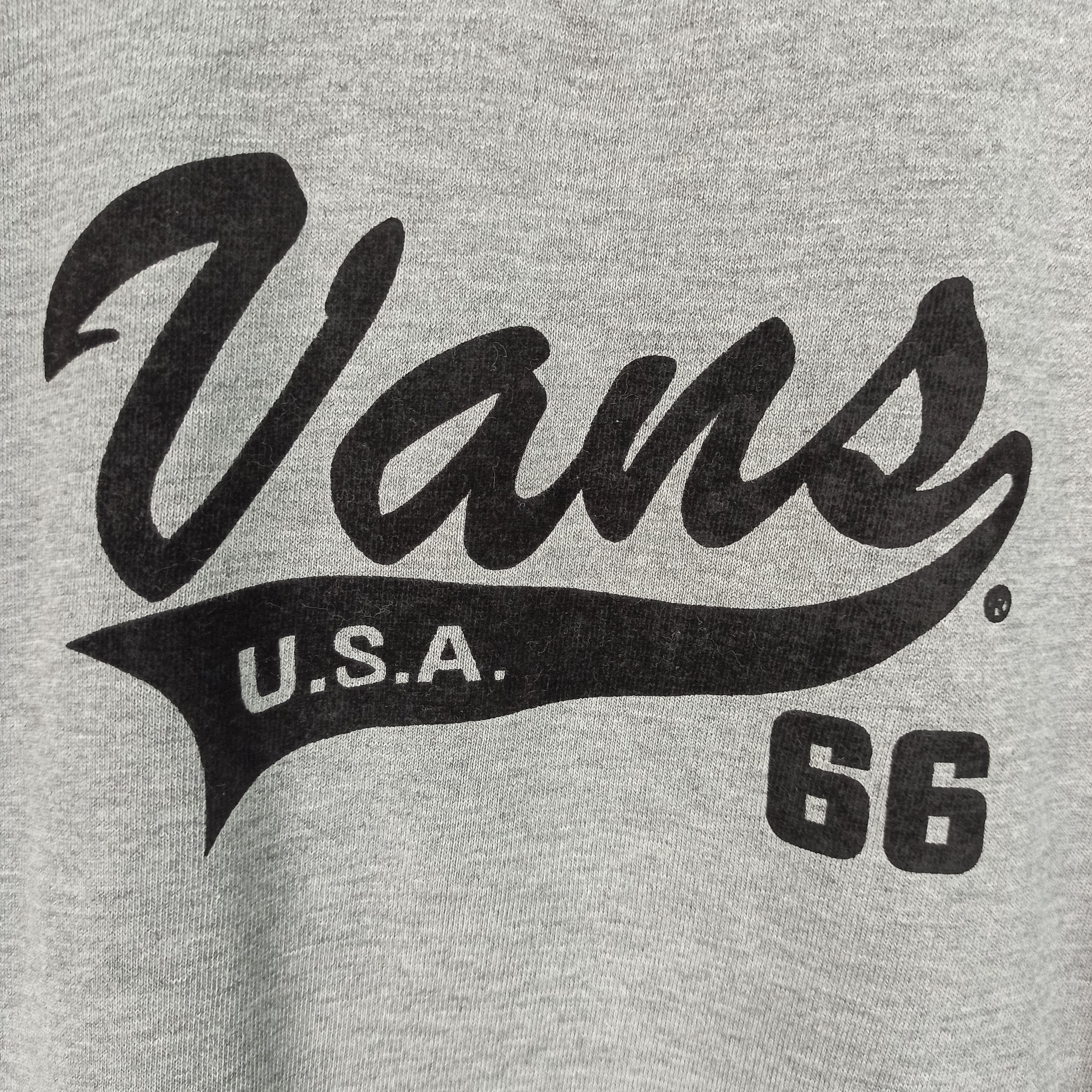 Vans 🔥STEALS🔥 Vans Usa Spell Out Logo Sweatshirt Size US L / EU 52-54 / 3 - 3 Thumbnail