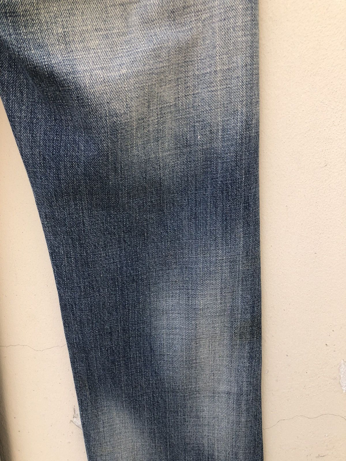 Vintage Bartack Japan Distressed Patchwork Boro Denim Jeans Size US 31 - 21 Thumbnail