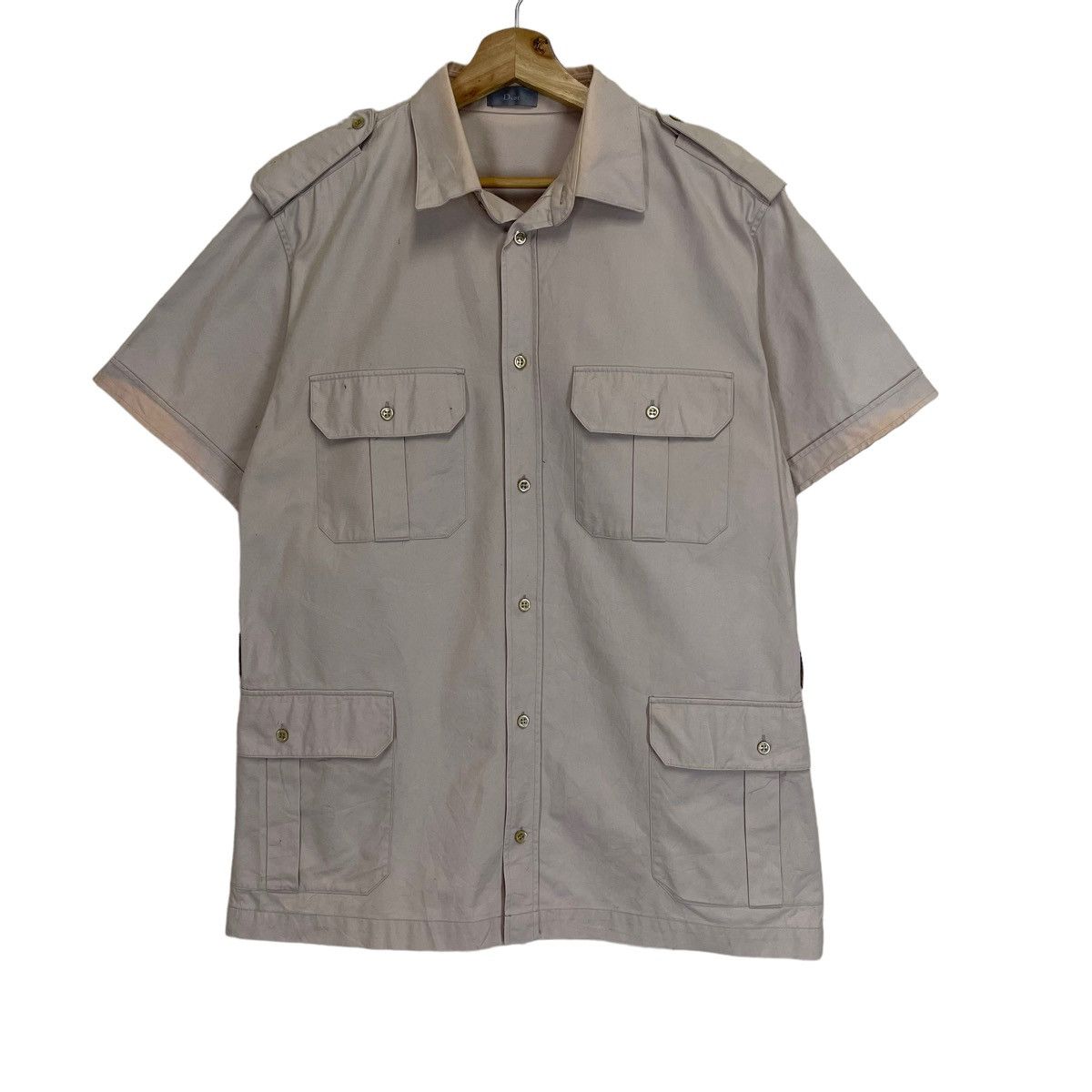 Dior × Hedi Slimane RARE💥Dior Homme Short-Sleeved Shirt Size US M / EU 48-50 / 2 - 3 Thumbnail