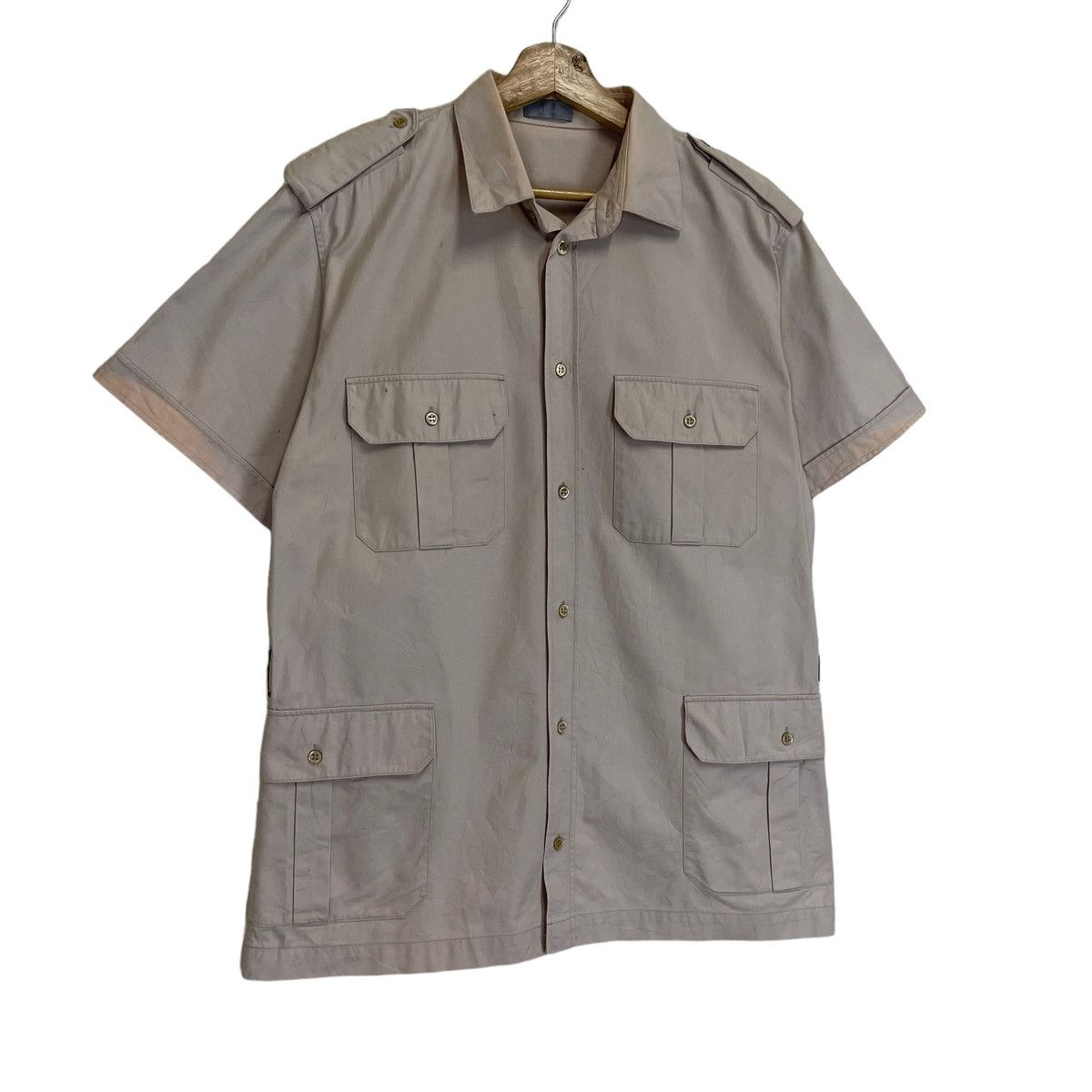 Dior × Hedi Slimane RARE💥Dior Homme Short-Sleeved Shirt Size US M / EU 48-50 / 2 - 2 Thumbnail