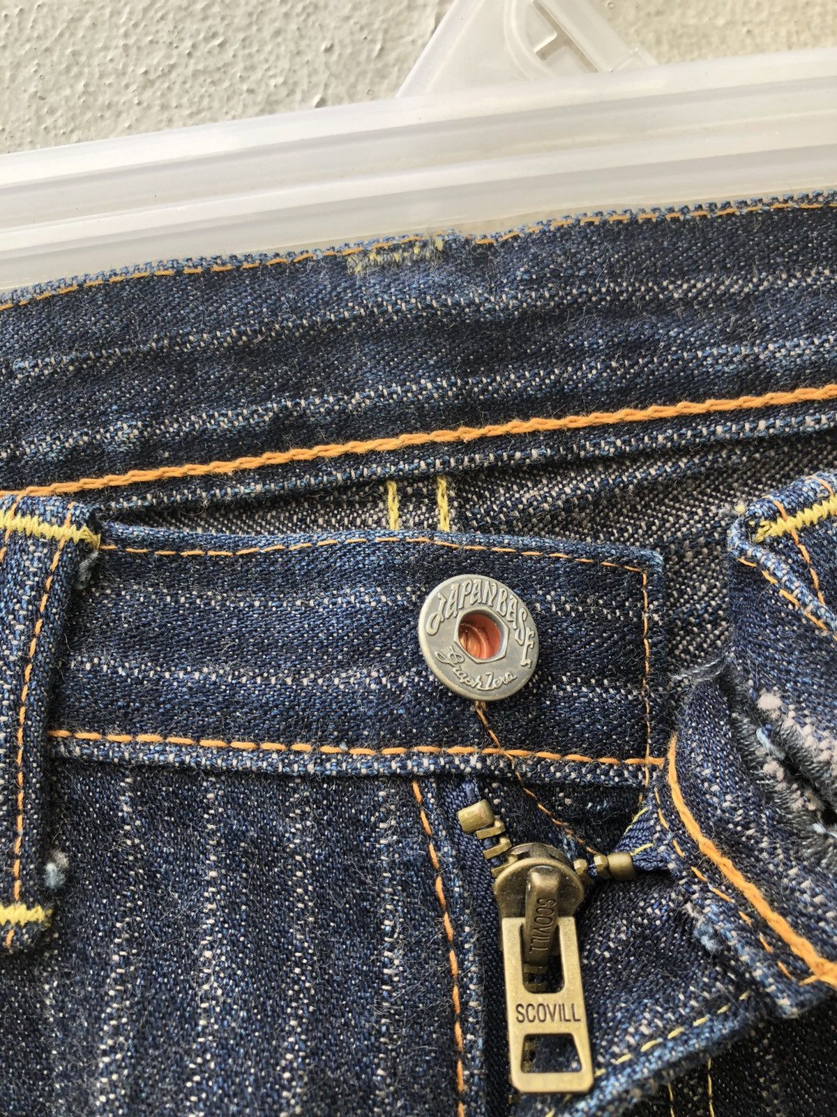 Freewheelers Graph Zero Kojima Striped Twill Denim Selvedge Jeans Size US 29 - 5 Thumbnail