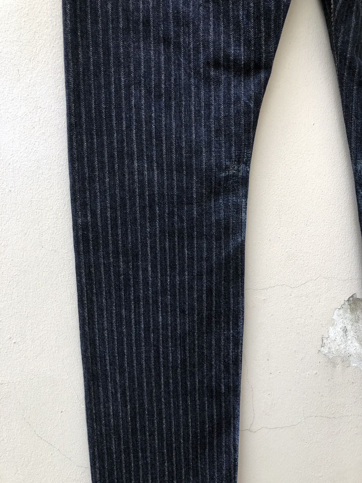 Freewheelers Graph Zero Kojima Striped Twill Denim Selvedge Jeans Size US 29 - 16 Thumbnail
