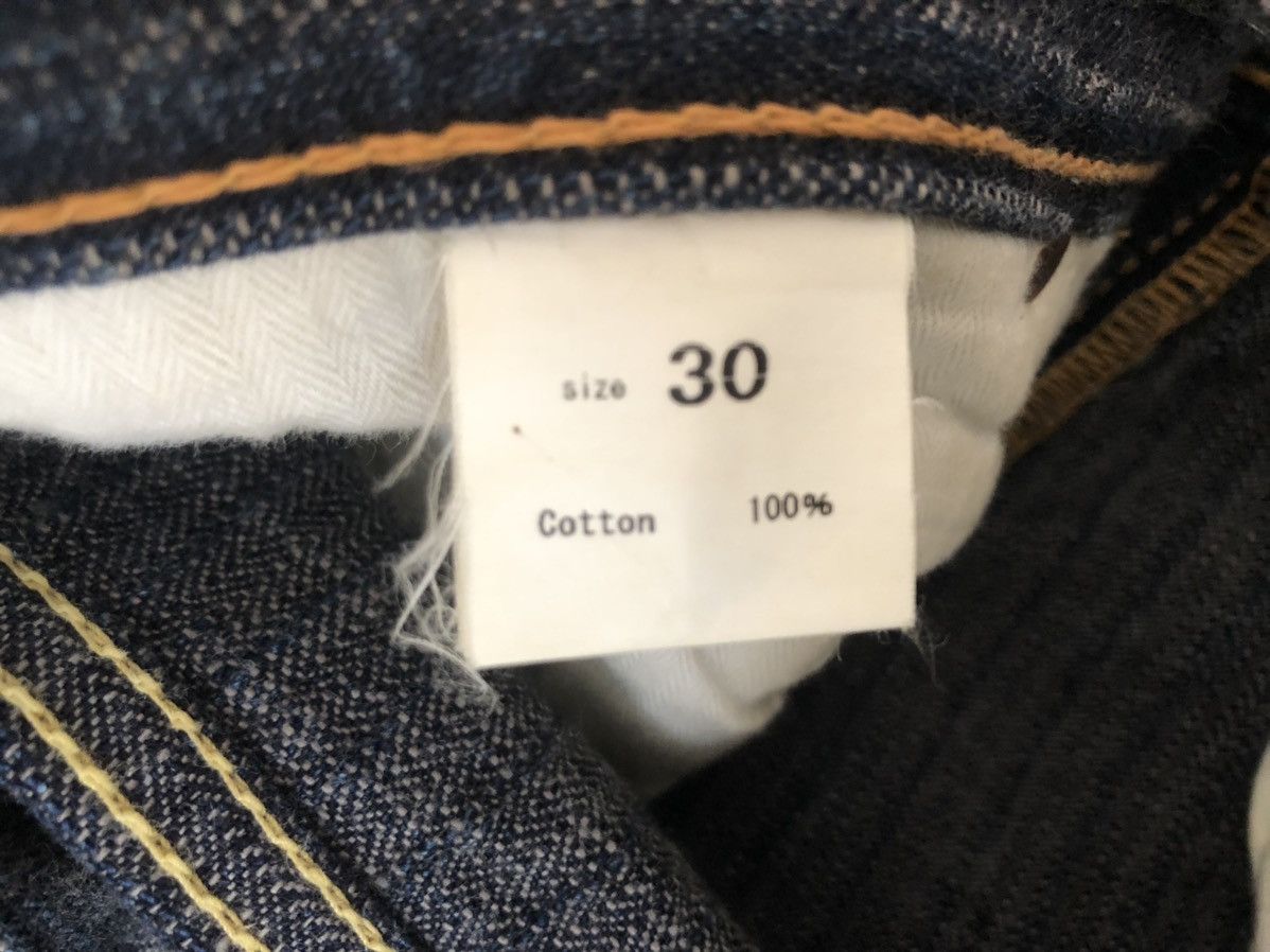 Freewheelers Graph Zero Kojima Striped Twill Denim Selvedge Jeans Size US 29 - 23 Thumbnail