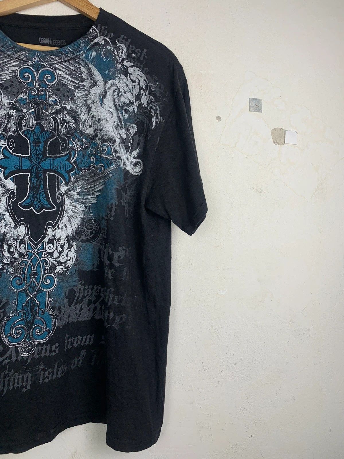Japanese Brand Crazy Urban Legend Art Tee Over Print Size US M / EU 48-50 / 2 - 3 Thumbnail