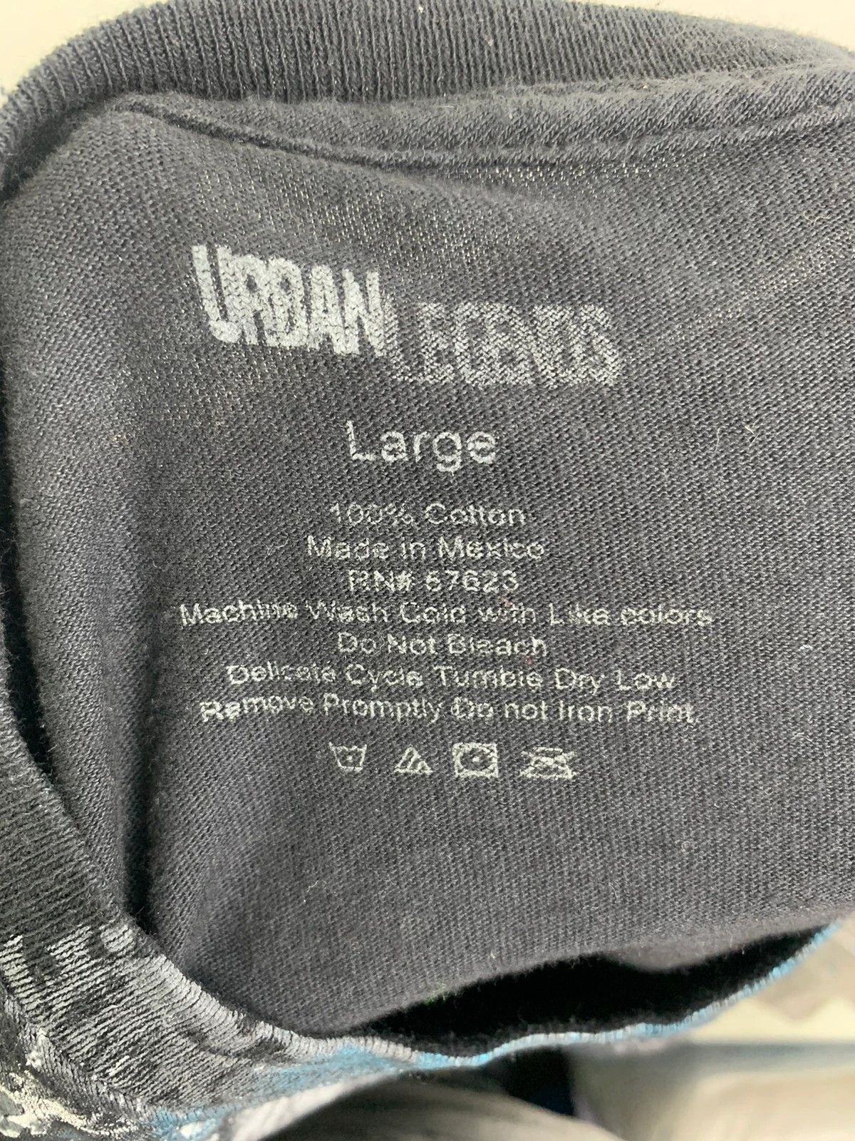Japanese Brand Crazy Urban Legend Art Tee Over Print Size US M / EU 48-50 / 2 - 6 Thumbnail