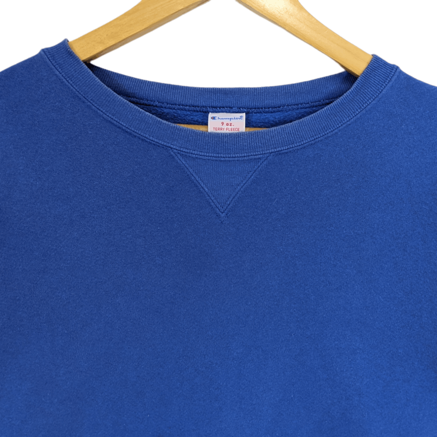 Champion Vintage CHAMPION Terry Fleece Plain Jumper Sweatshirt Size US L / EU 52-54 / 3 - 4 Thumbnail