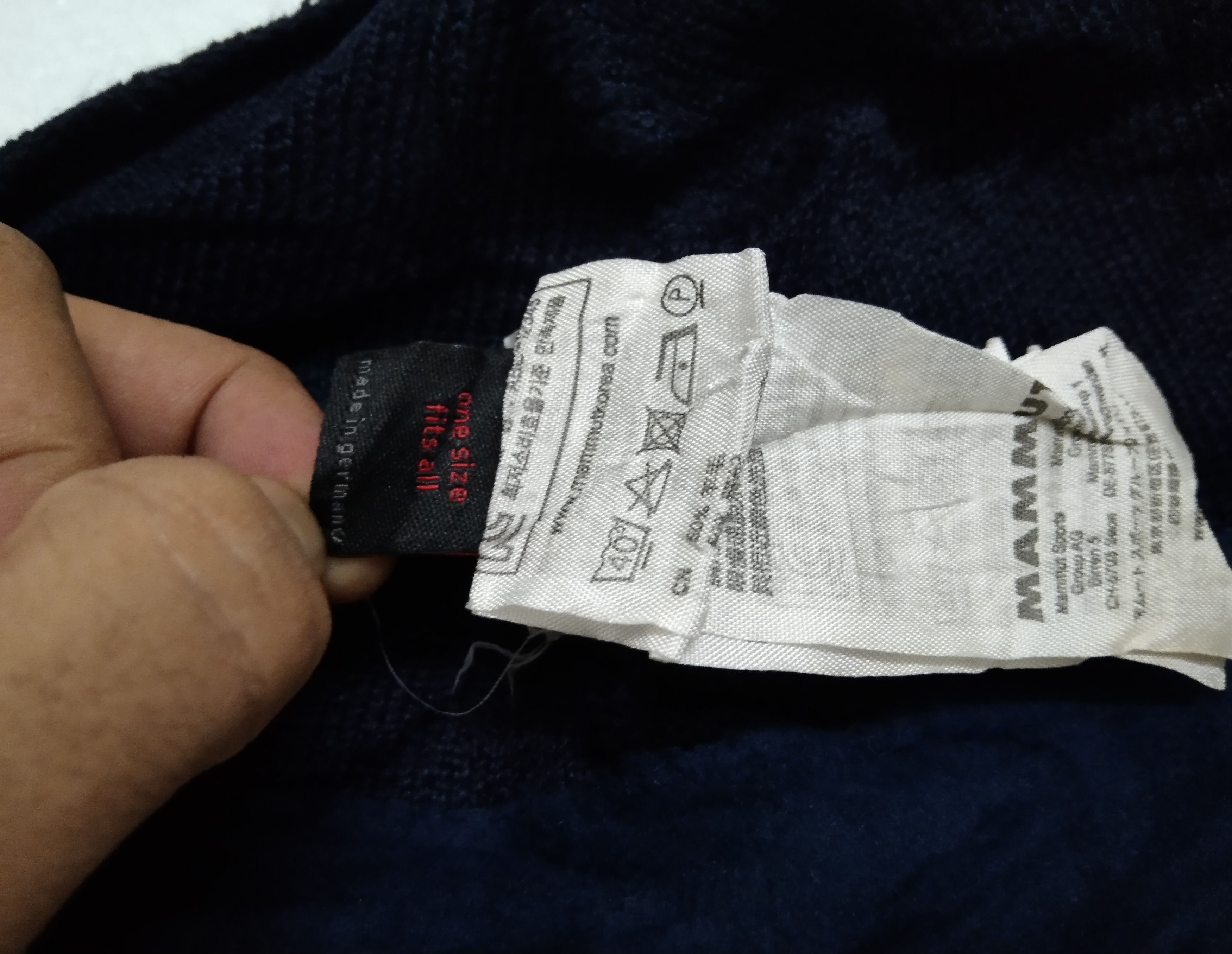 Mammut × Vintage MAMMUT OUTDOOR BEANIE MADE IN GERMANY Size ONE SIZE - 13 Thumbnail