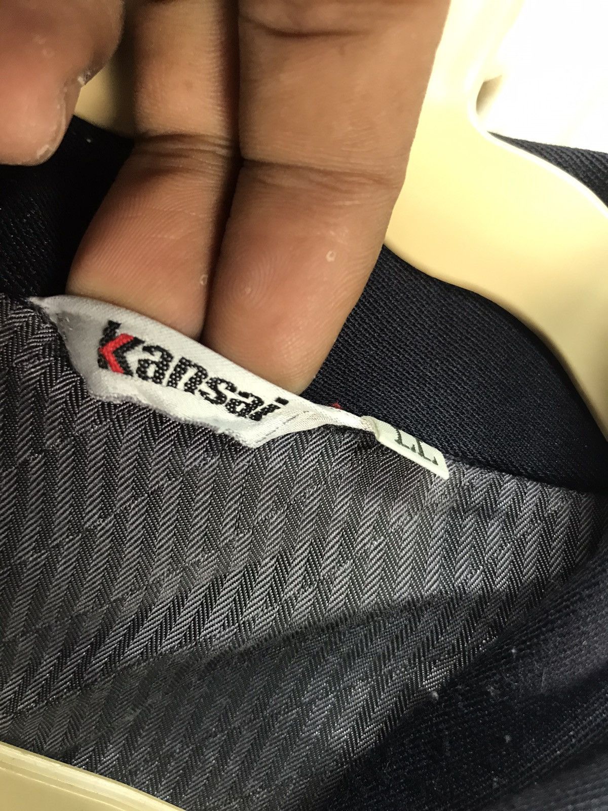 Japanese Brand × Kansai Yamamoto Kansai Yamamoto uniform distressed zipper jacket Size US L / EU 52-54 / 3 - 4 Thumbnail