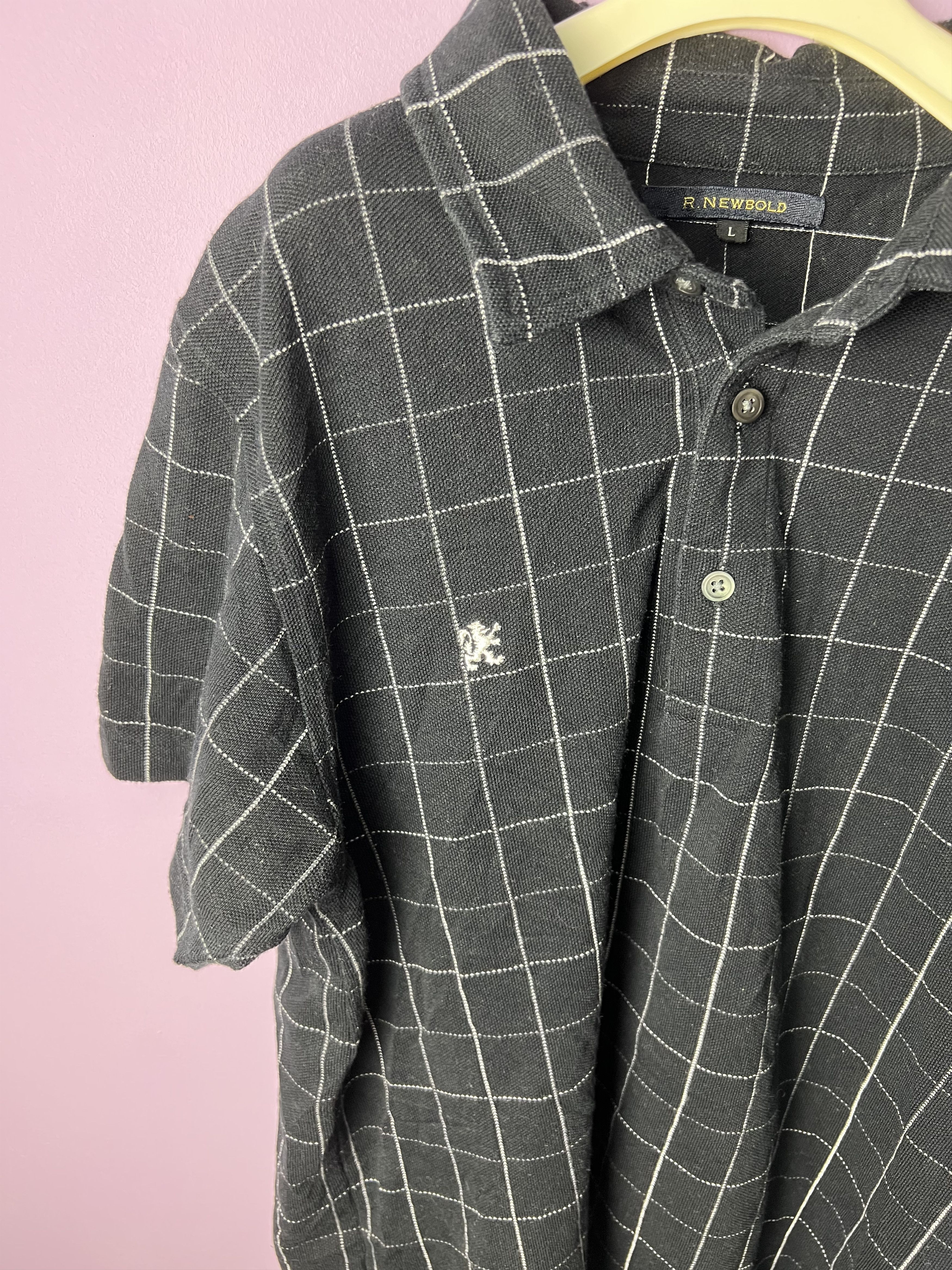 R.Newbold 🔥R. Newbold Checkered Polo Tees Size US S / EU 44-46 / 1 - 6 Thumbnail