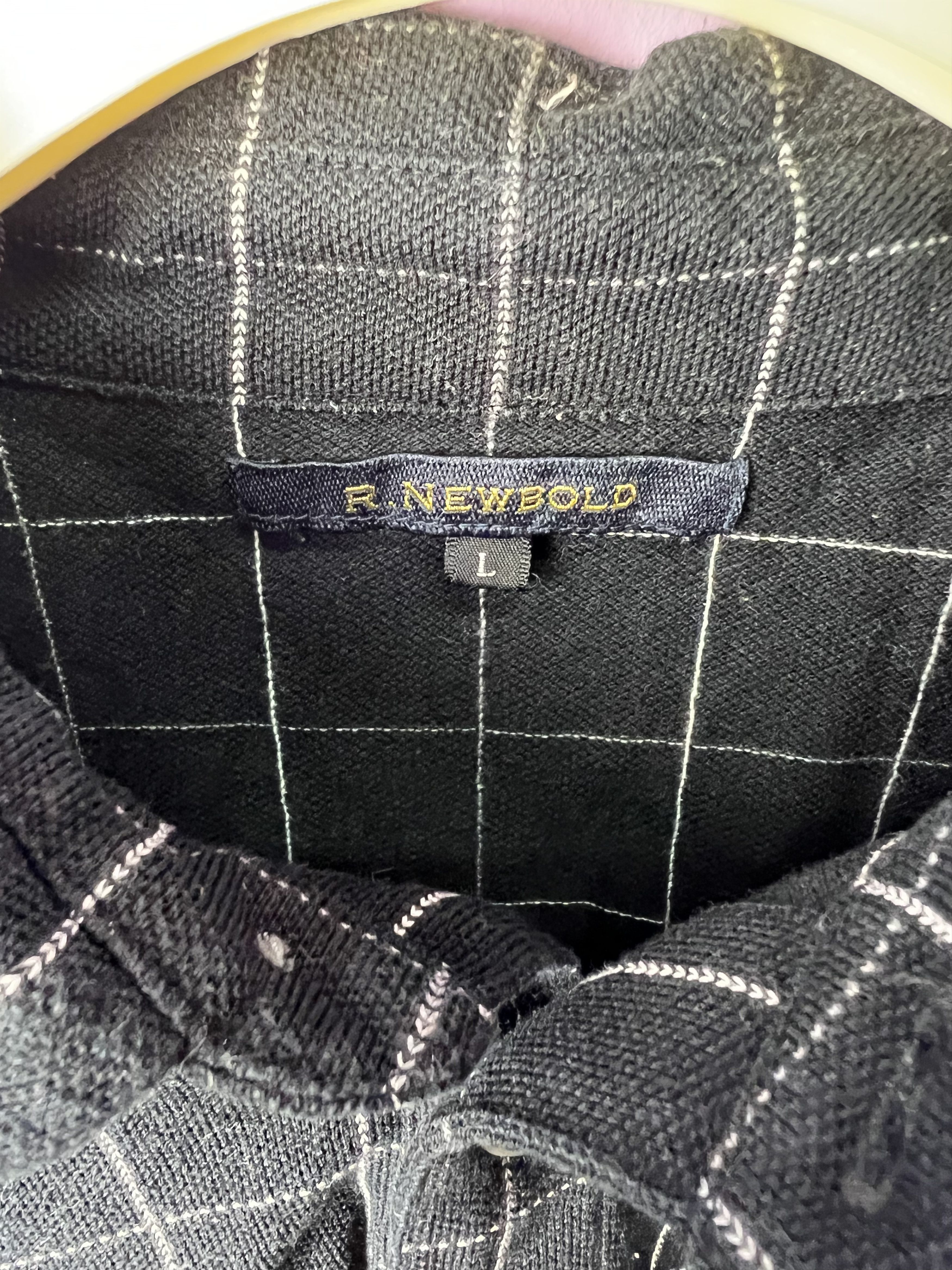 R.Newbold 🔥R. Newbold Checkered Polo Tees Size US S / EU 44-46 / 1 - 10 Thumbnail