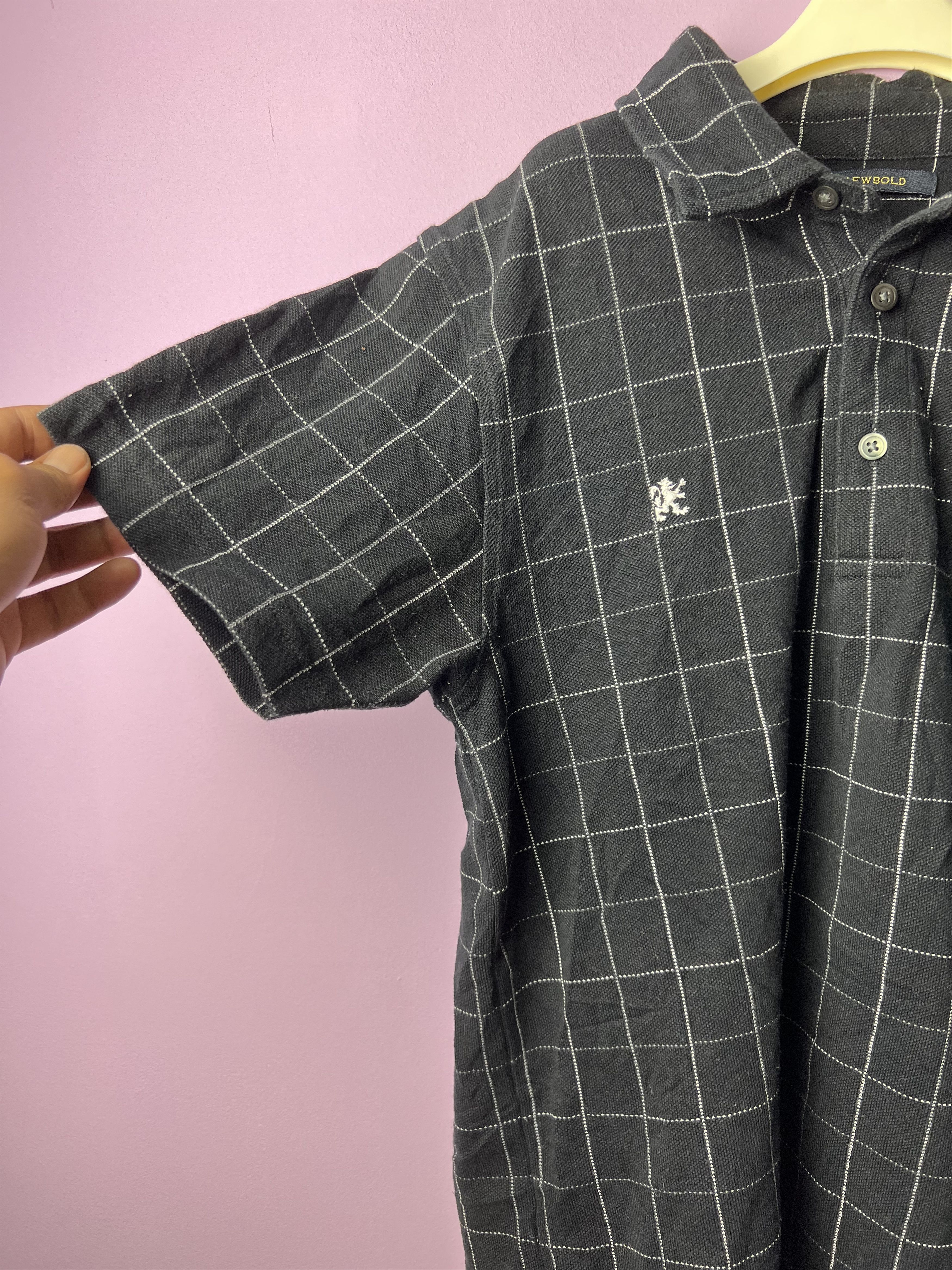 R.Newbold 🔥R. Newbold Checkered Polo Tees Size US S / EU 44-46 / 1 - 8 Thumbnail