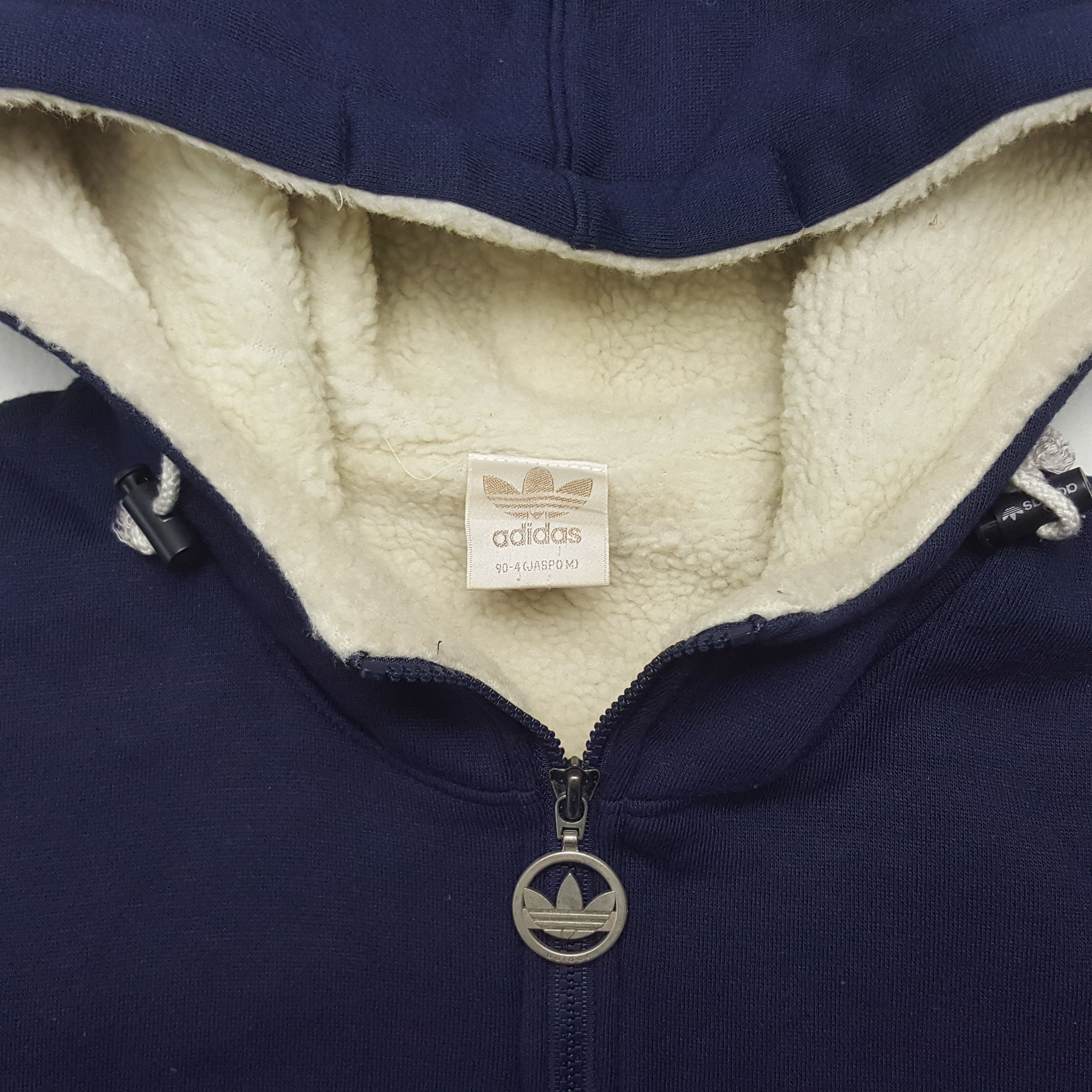 Adidas × Vintage Vintage Adidas Zipper Jacket With Hoodies Size US XL / EU 56 / 4 - 5 Thumbnail
