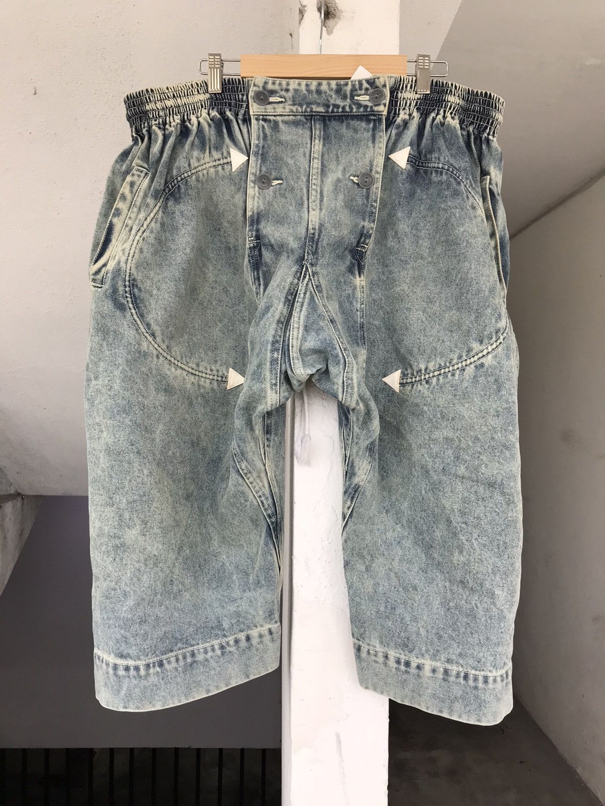 Berhard Willhelm Denim Jort Pants