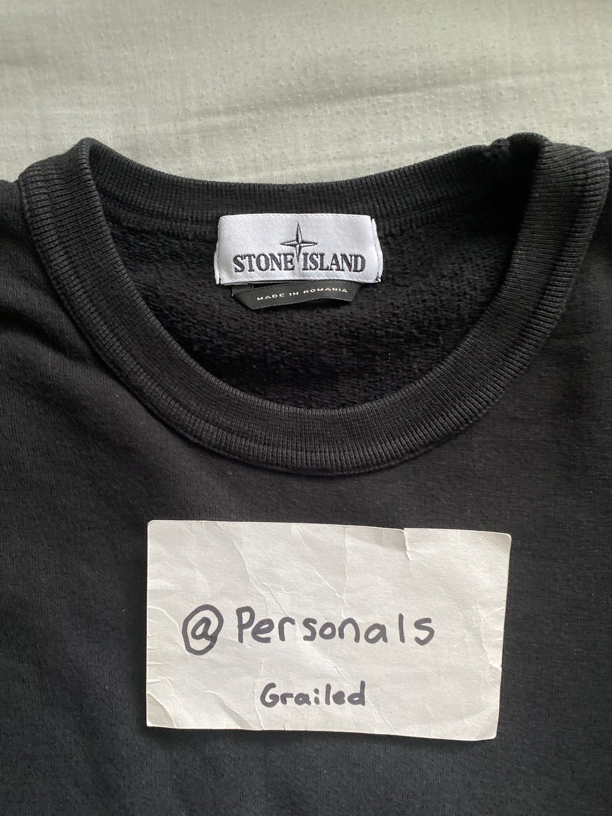 Stone Island Stone Island Crewneck Black Medium Size US M / EU 48-50 / 2 - 5 Thumbnail