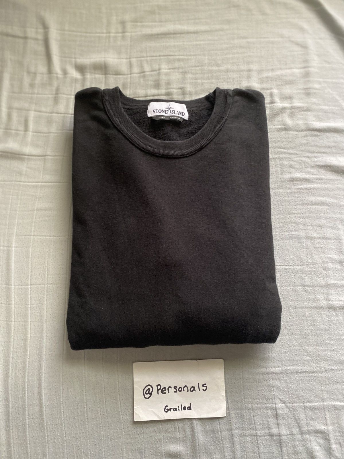Stone Island Stone Island Crewneck Black Medium Size US M / EU 48-50 / 2 - 15 Thumbnail