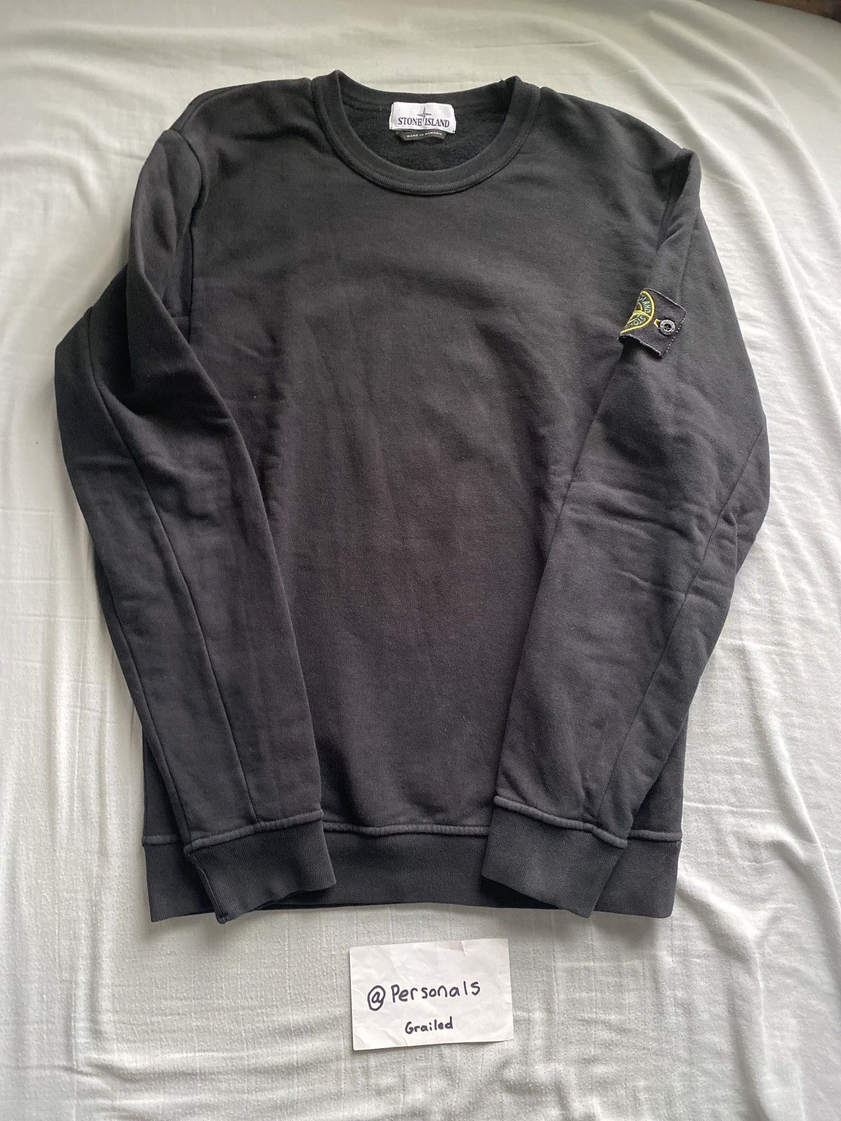 Stone Island Stone Island Crewneck Black Medium Size US M / EU 48-50 / 2 - 1 Thumbnail