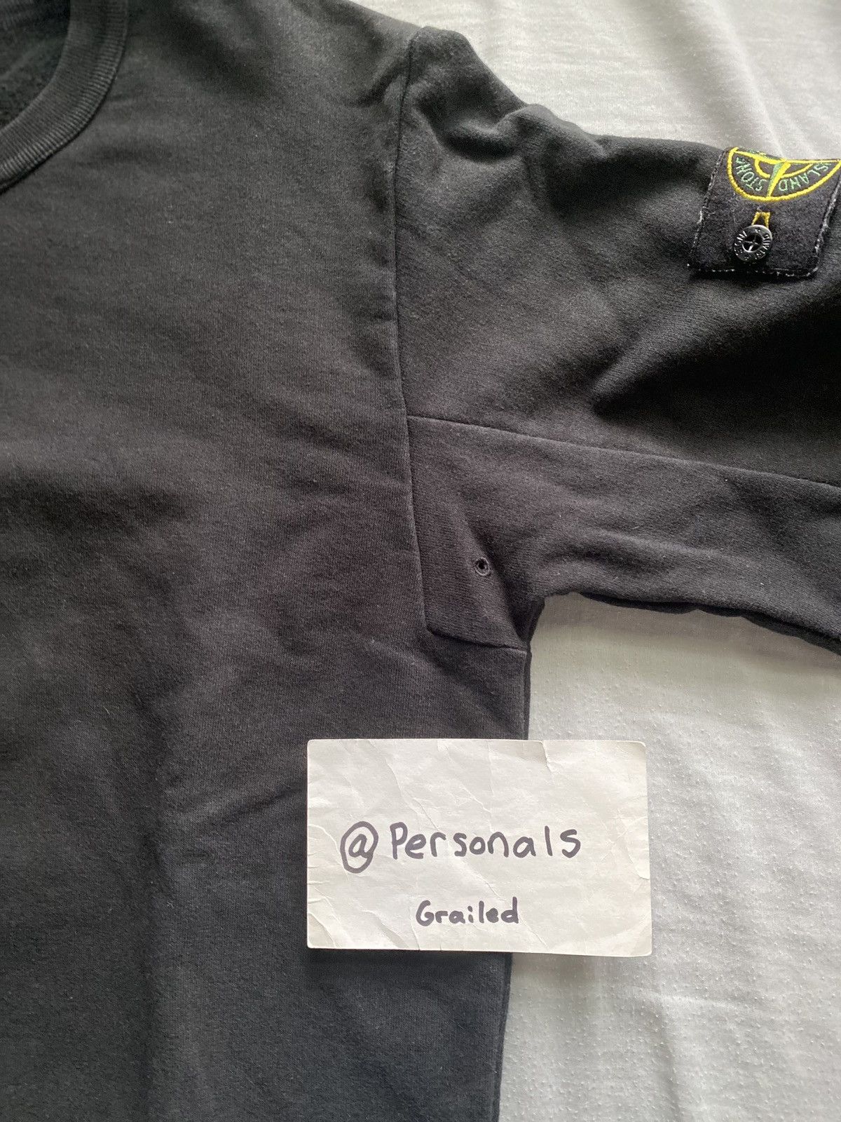 Stone Island Stone Island Crewneck Black Medium Size US M / EU 48-50 / 2 - 3 Thumbnail