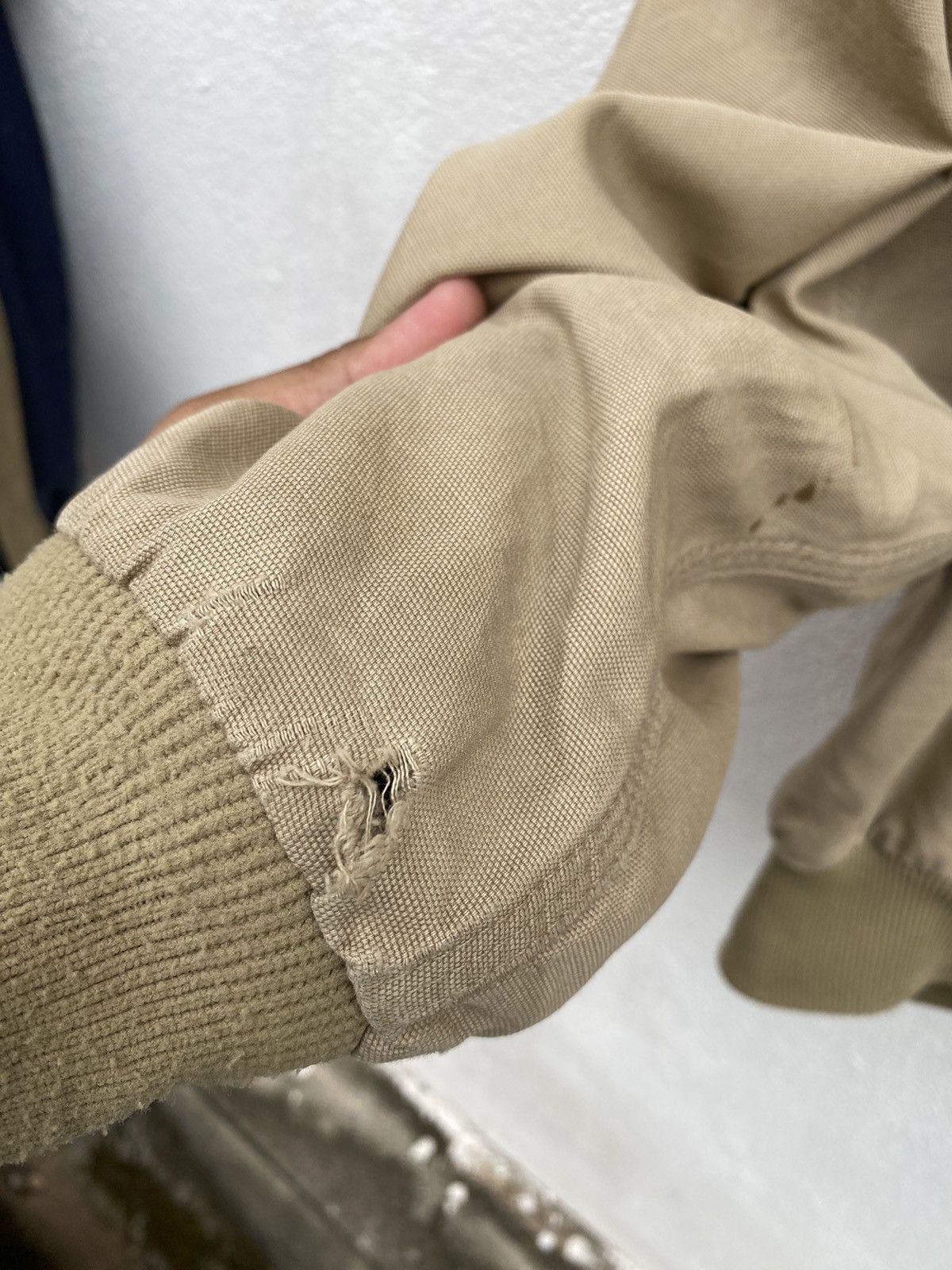 Carhartt × Vintage Vintage Carhartt detroit worker canvas jacket Size US L / EU 52-54 / 3 - 12 Thumbnail