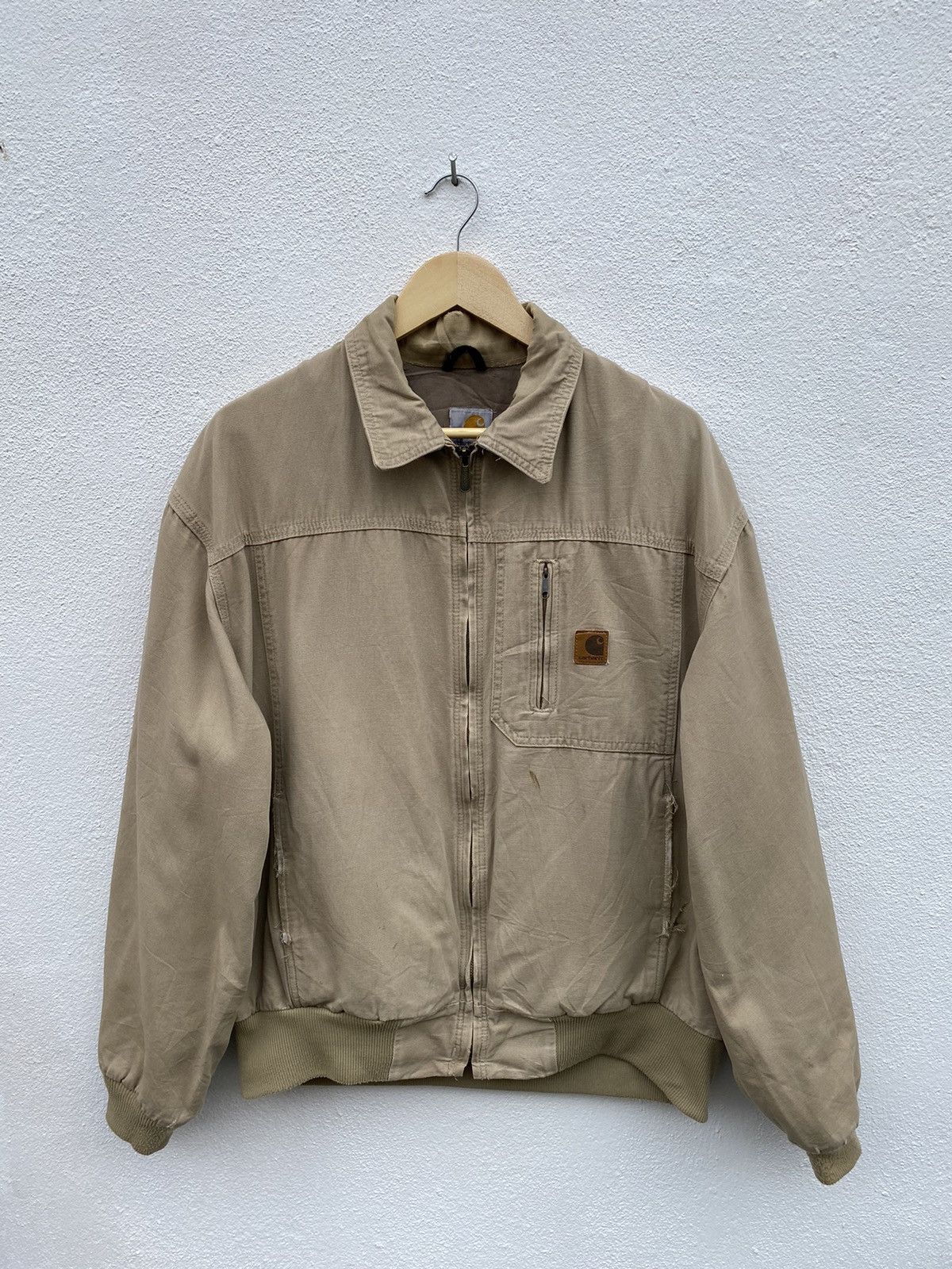 Carhartt × Vintage Vintage Carhartt detroit worker canvas jacket Size US L / EU 52-54 / 3 - 3 Thumbnail