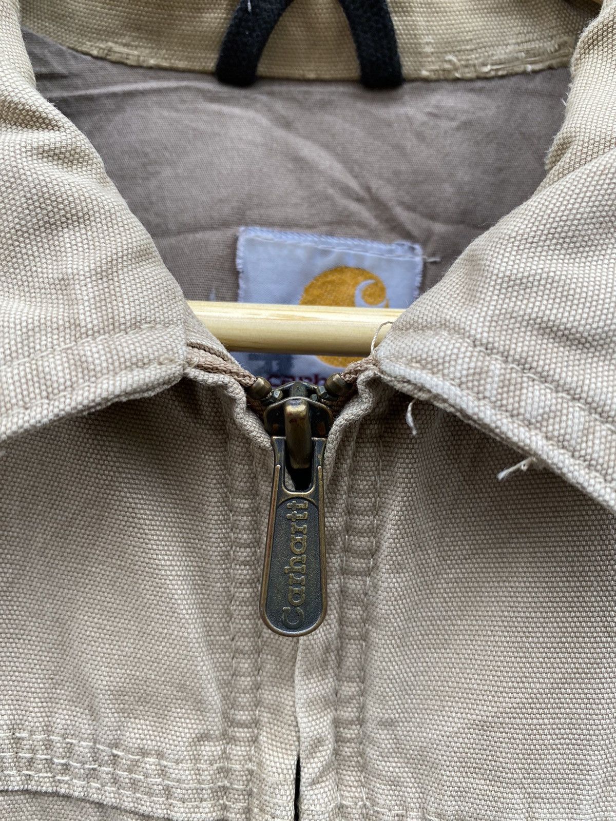 Carhartt × Vintage Vintage Carhartt detroit worker canvas jacket Size US L / EU 52-54 / 3 - 7 Thumbnail