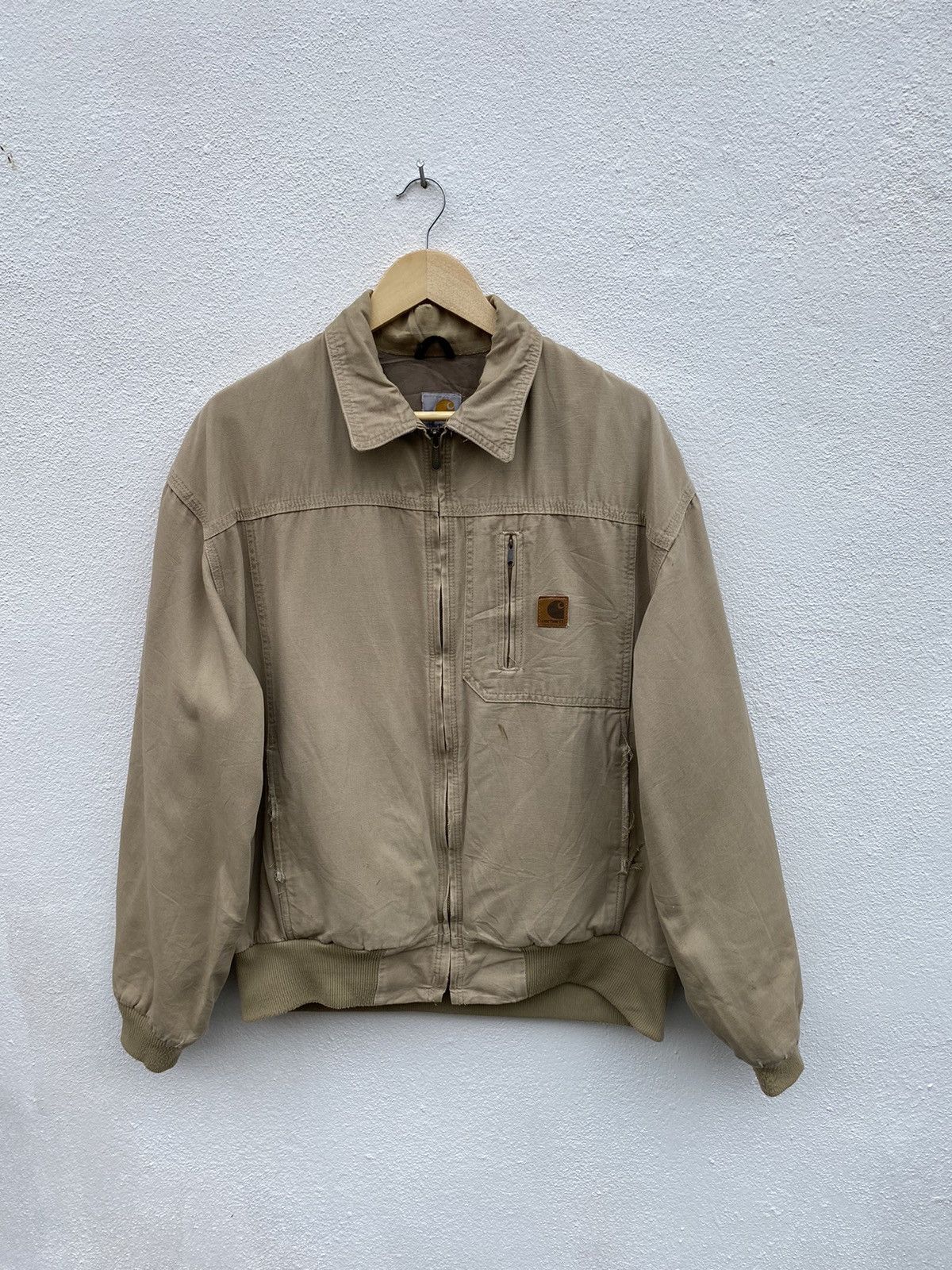 Carhartt × Vintage Vintage Carhartt detroit worker canvas jacket Size US L / EU 52-54 / 3 - 2 Thumbnail