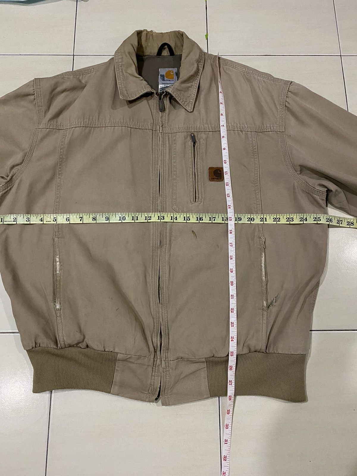 Carhartt × Vintage Vintage Carhartt detroit worker canvas jacket Size US L / EU 52-54 / 3 - 14 Thumbnail
