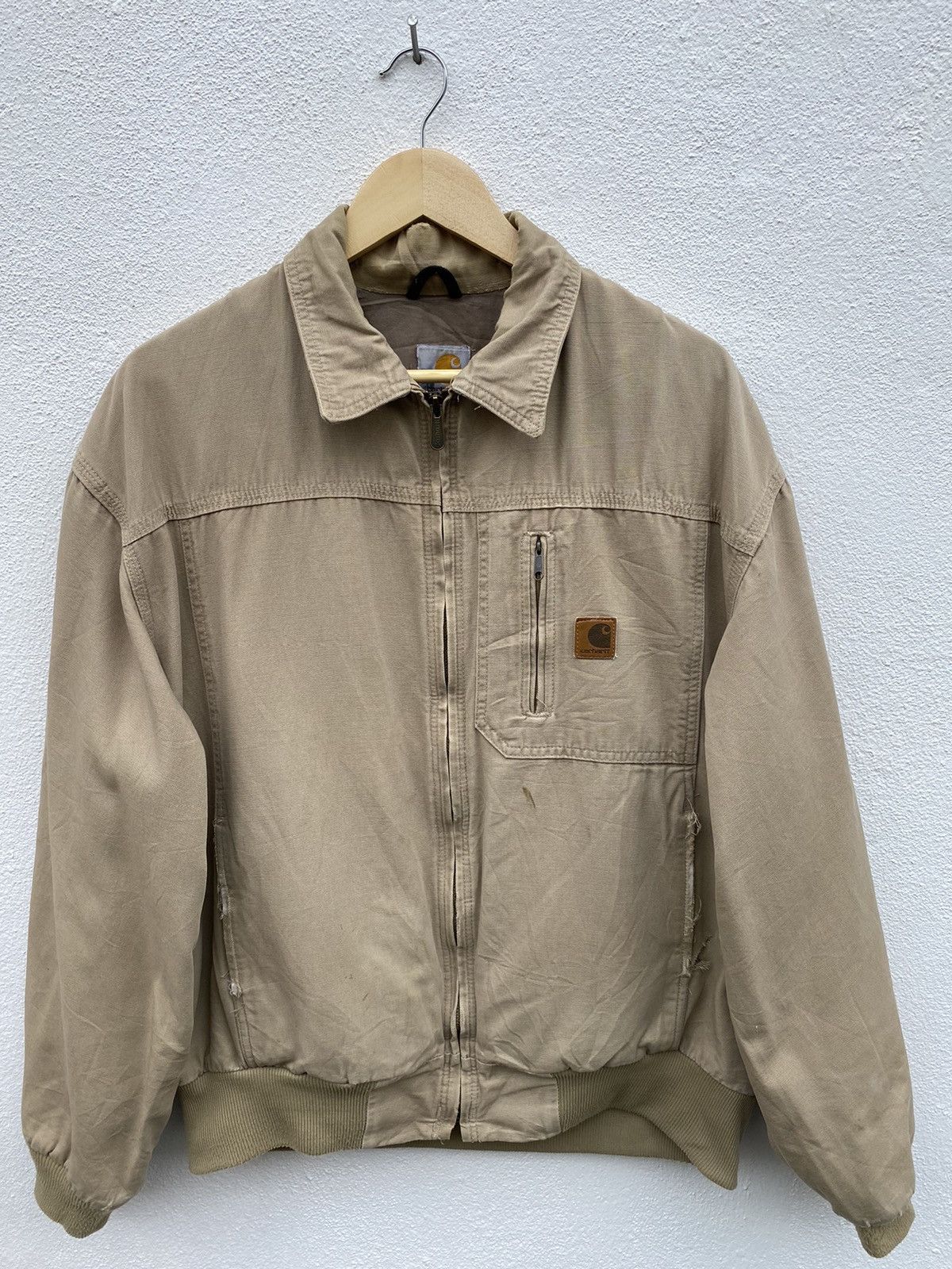 Carhartt × Vintage Vintage Carhartt detroit worker canvas jacket Size US L / EU 52-54 / 3 - 1 Thumbnail