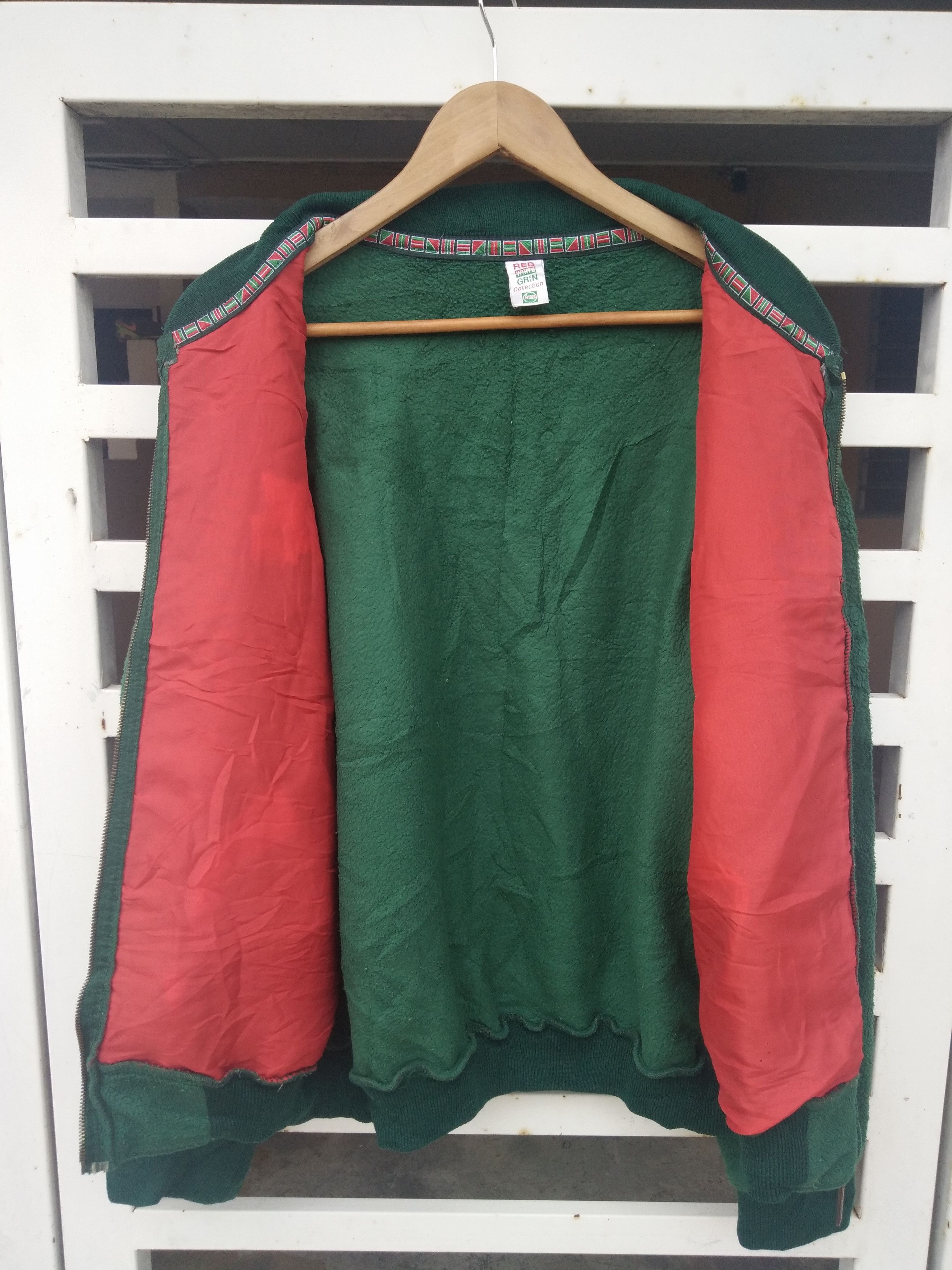 Yamaha Castrol Yamaha Big Logo Fleece Bomber Made in England Size US L / EU 52-54 / 3 - 3 Thumbnail