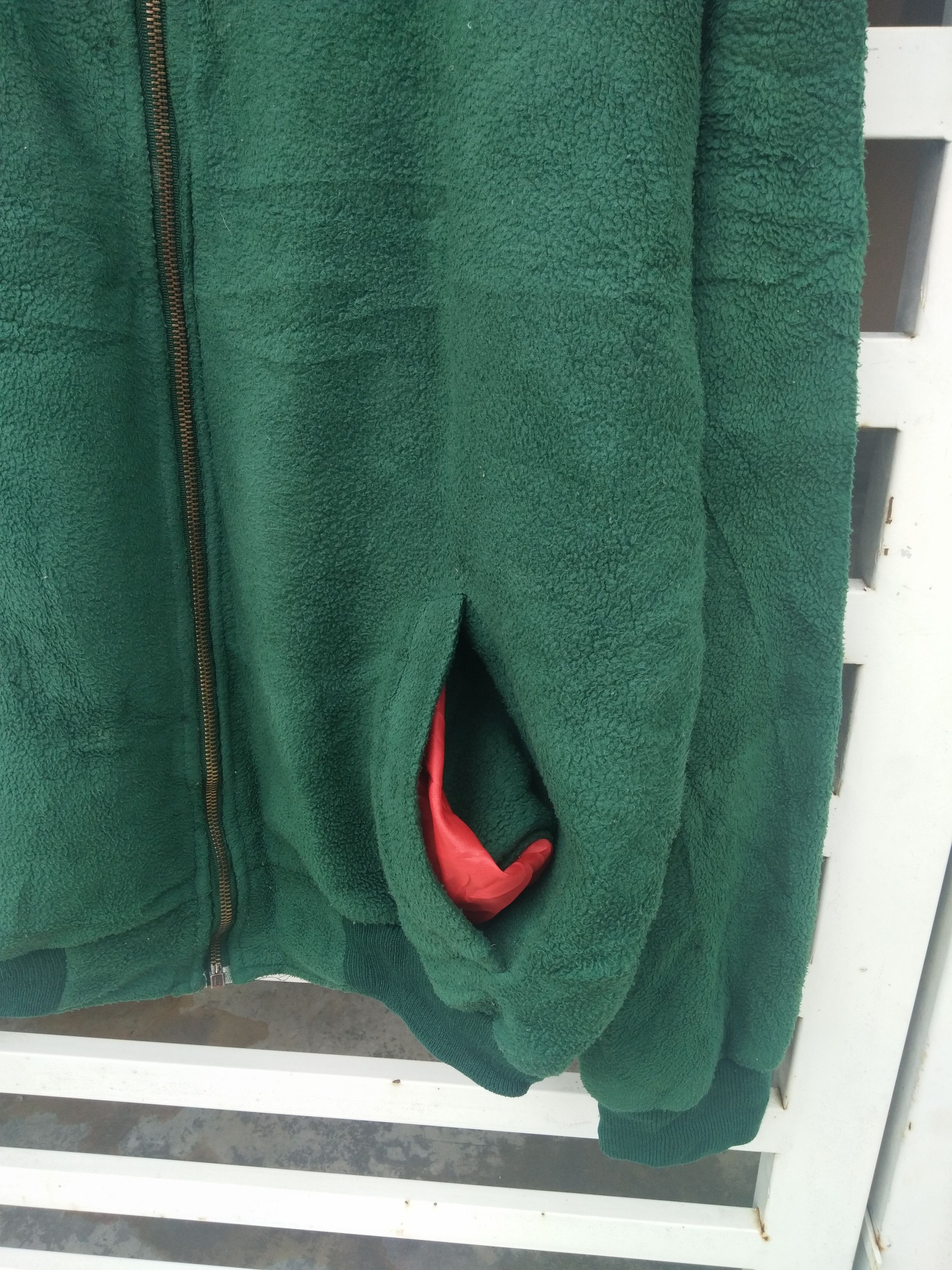 Yamaha Castrol Yamaha Big Logo Fleece Bomber Made in England Size US L / EU 52-54 / 3 - 7 Thumbnail