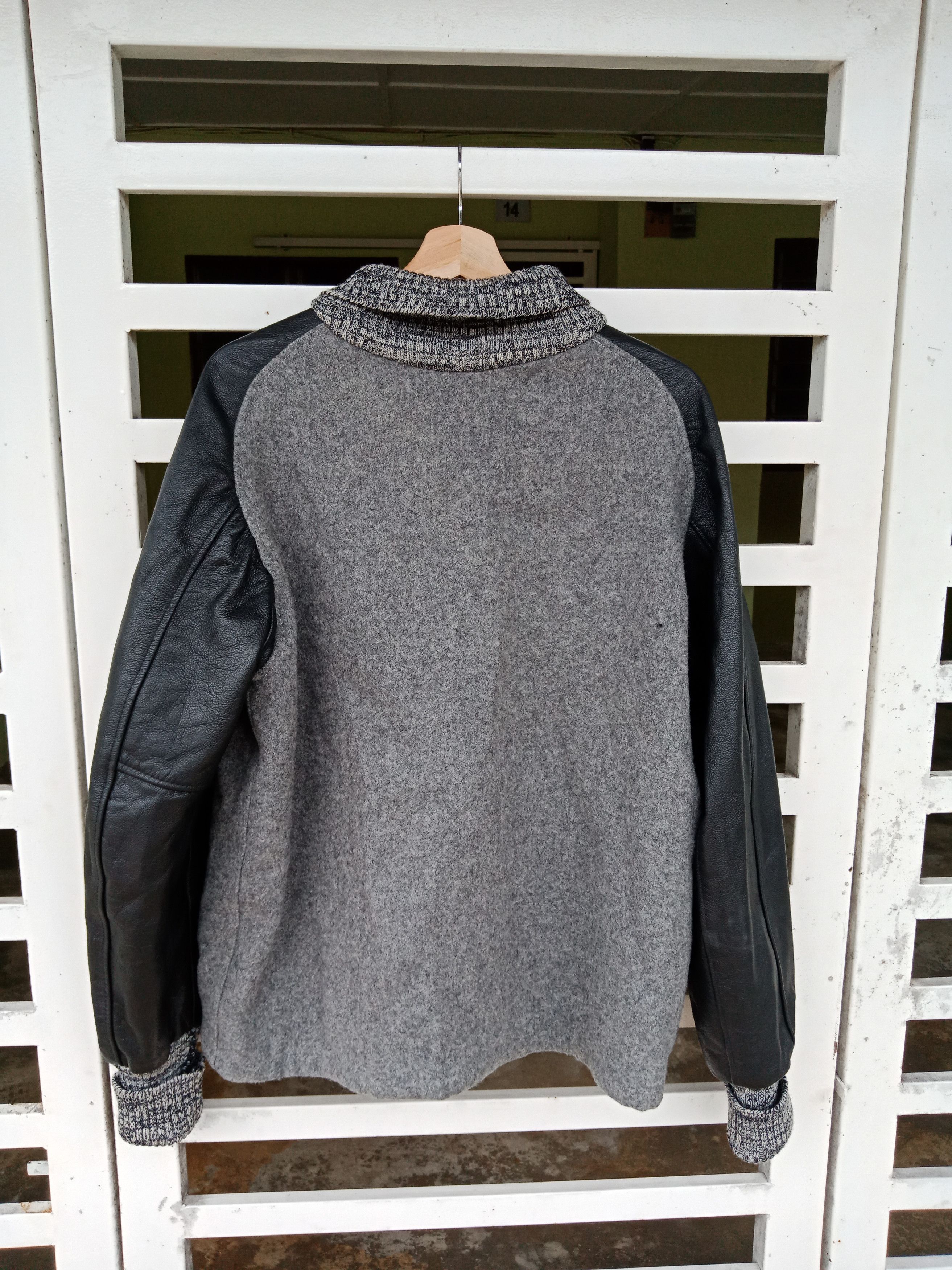 Skookum Skookum Two Tones Michael Jackson Wool Varsity Leather Size US L / EU 52-54 / 3 - 3 Thumbnail