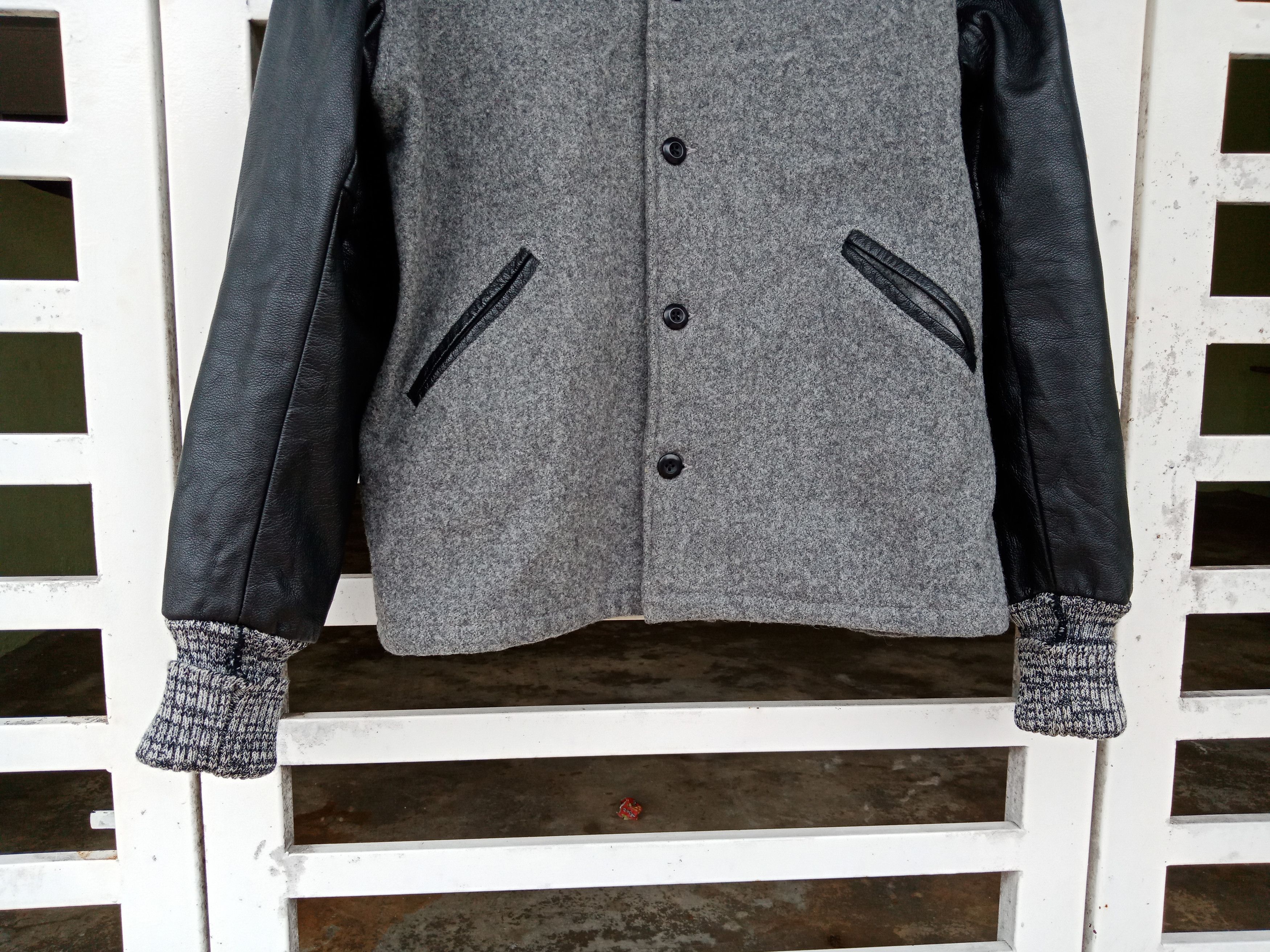 Skookum Skookum Two Tones Michael Jackson Wool Varsity Leather Size US L / EU 52-54 / 3 - 6 Thumbnail