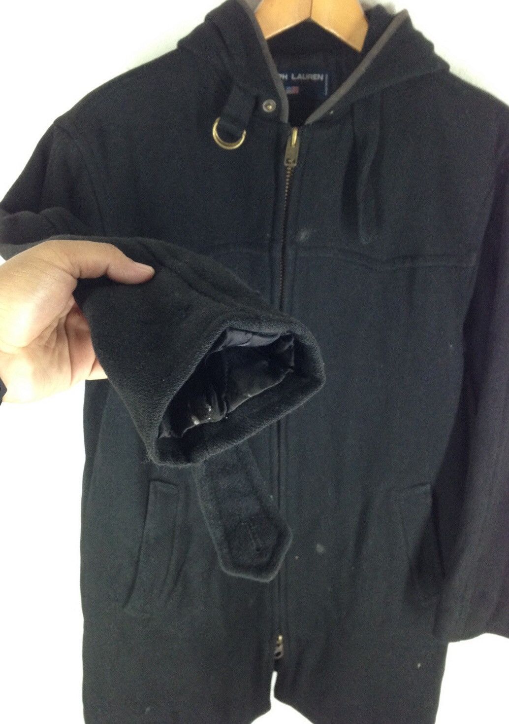 Polo Ralph Lauren Polo Sport Wool Hoodie Long Jacket Fashion Week Size US L / EU 52-54 / 3 - 4 Thumbnail