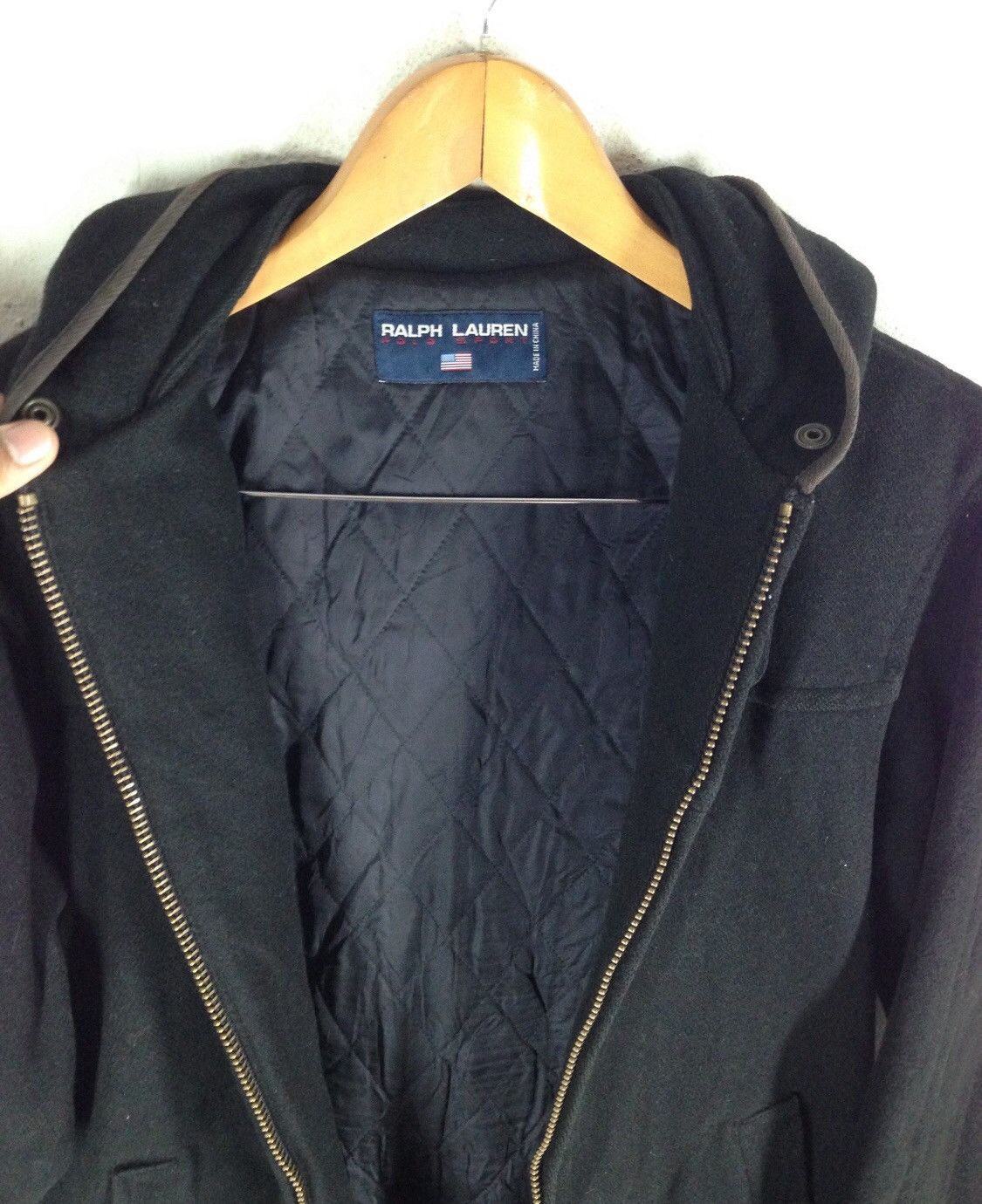 Polo Ralph Lauren Polo Sport Wool Hoodie Long Jacket Fashion Week Size US L / EU 52-54 / 3 - 9 Thumbnail